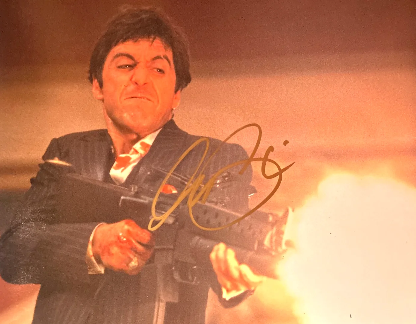 AL PACINO — AL PACINO Signed SCARFACE: Tony Montana 8x10" Authentic Autograph GENUINE w/COA, image 5
