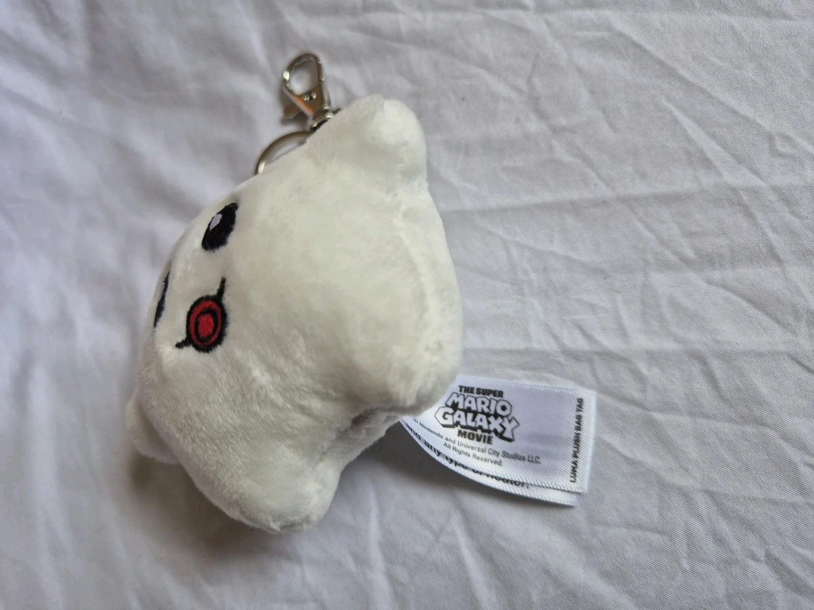 Mario Galaxy Movie Luma Plush Keychain Bag Tag and pin set Rare Limited Edition, изображение 5