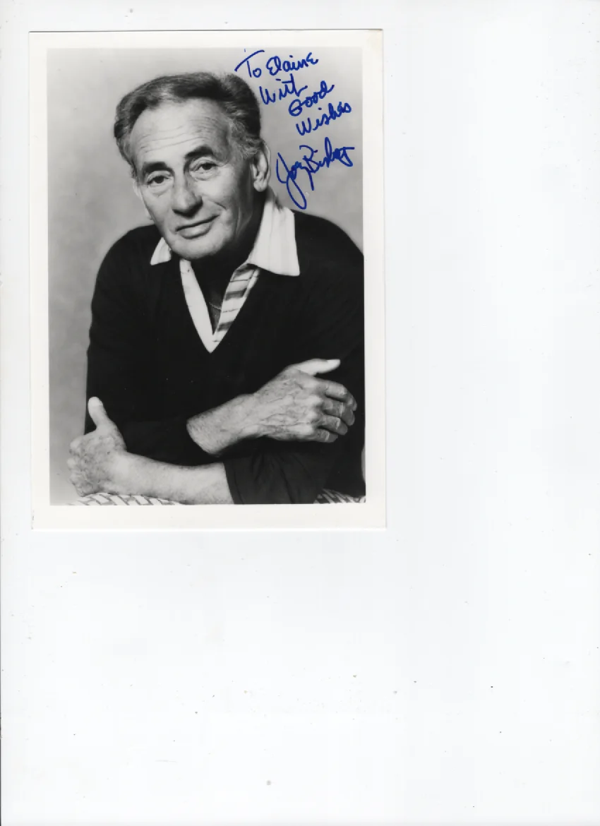 AUTOGRAPHED PHOTOS-JOEY BISHOP, JUNE ALLYSON, KAYE BALLARD, изображение 2