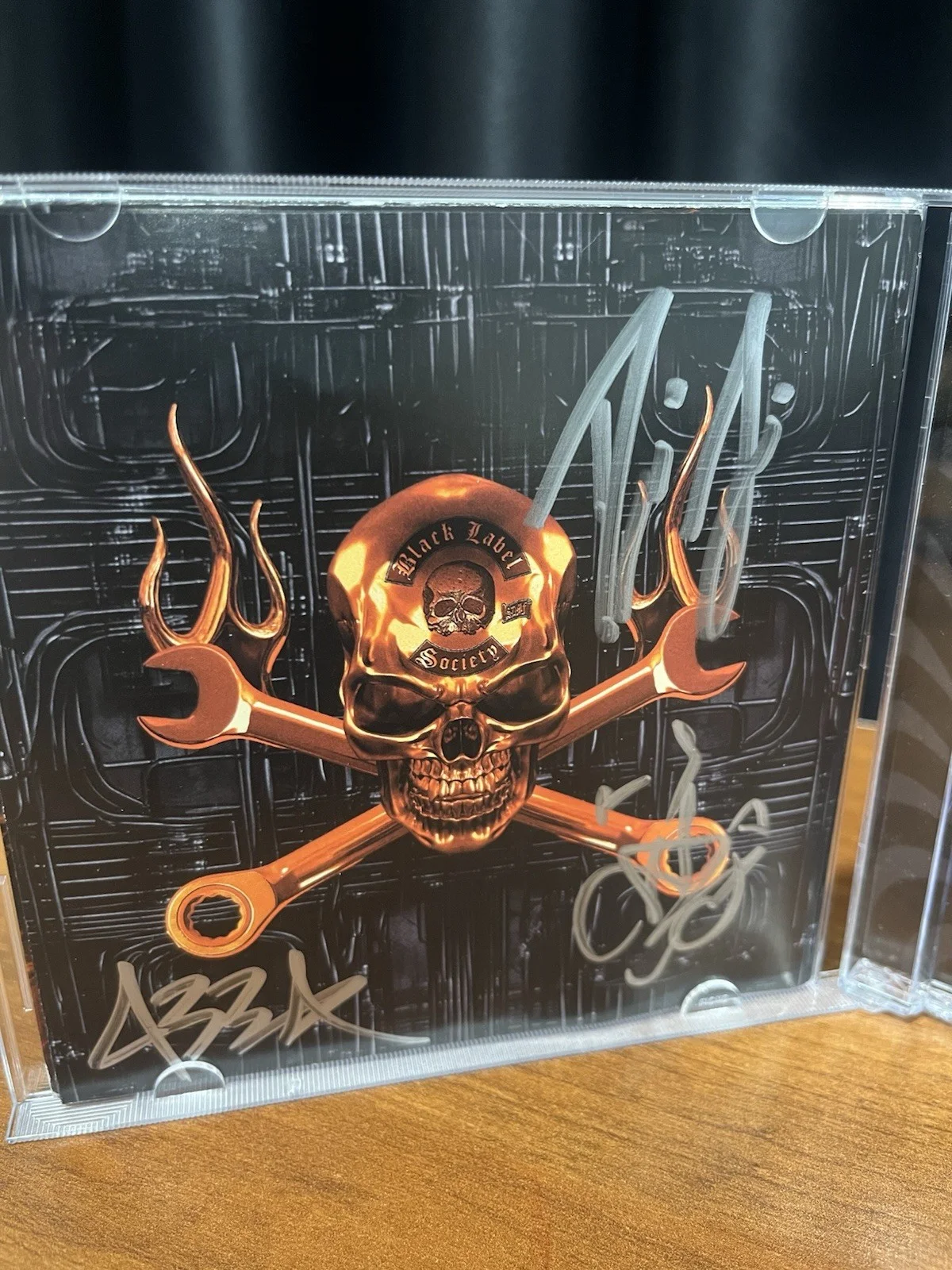 Black Label Society Zakk Wilde Signed Autographed Engines Of Demolition Cd, image 3