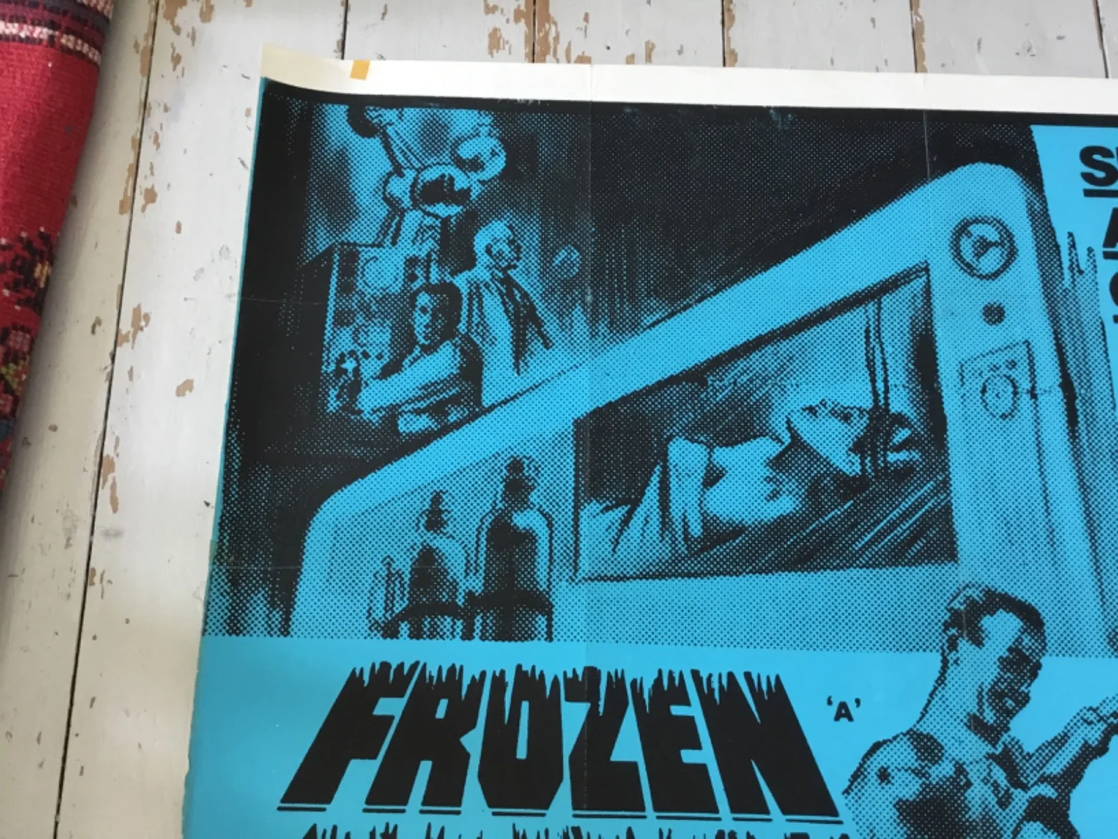 FROZEN ALIVE Original Quad Film Poster Cult Sci-Fi Classic 1964 RARE, изображение 4