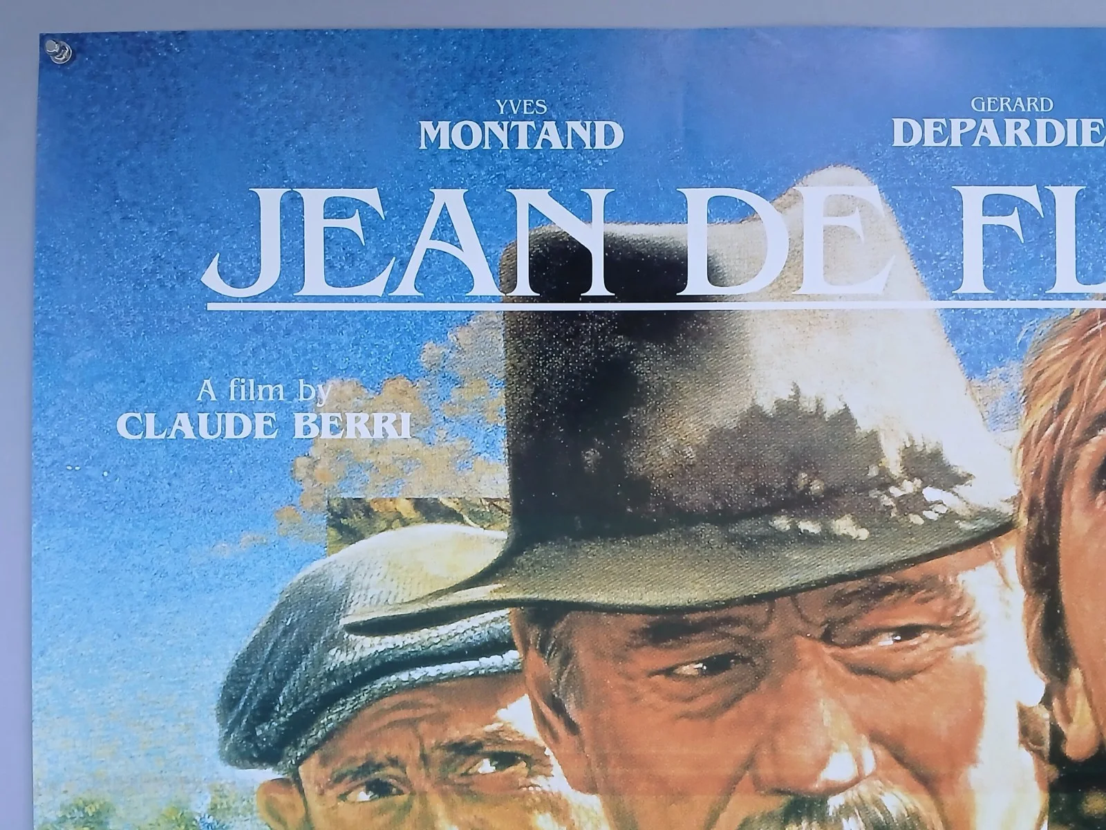 JEAN DE FLORETTE (1986,RR1999) original double-sided quad poster - M. Jouin art, изображение 2