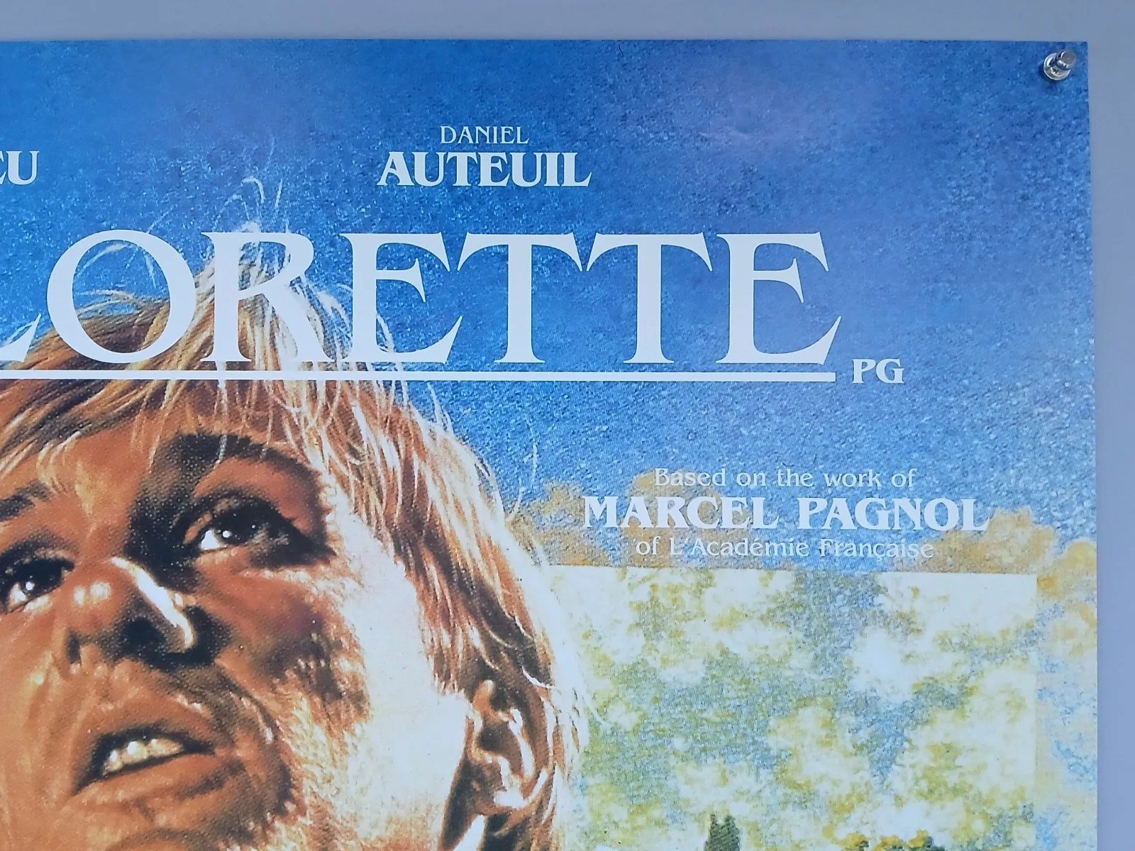 JEAN DE FLORETTE (1986,RR1999) original double-sided quad poster - M. Jouin art, изображение 3