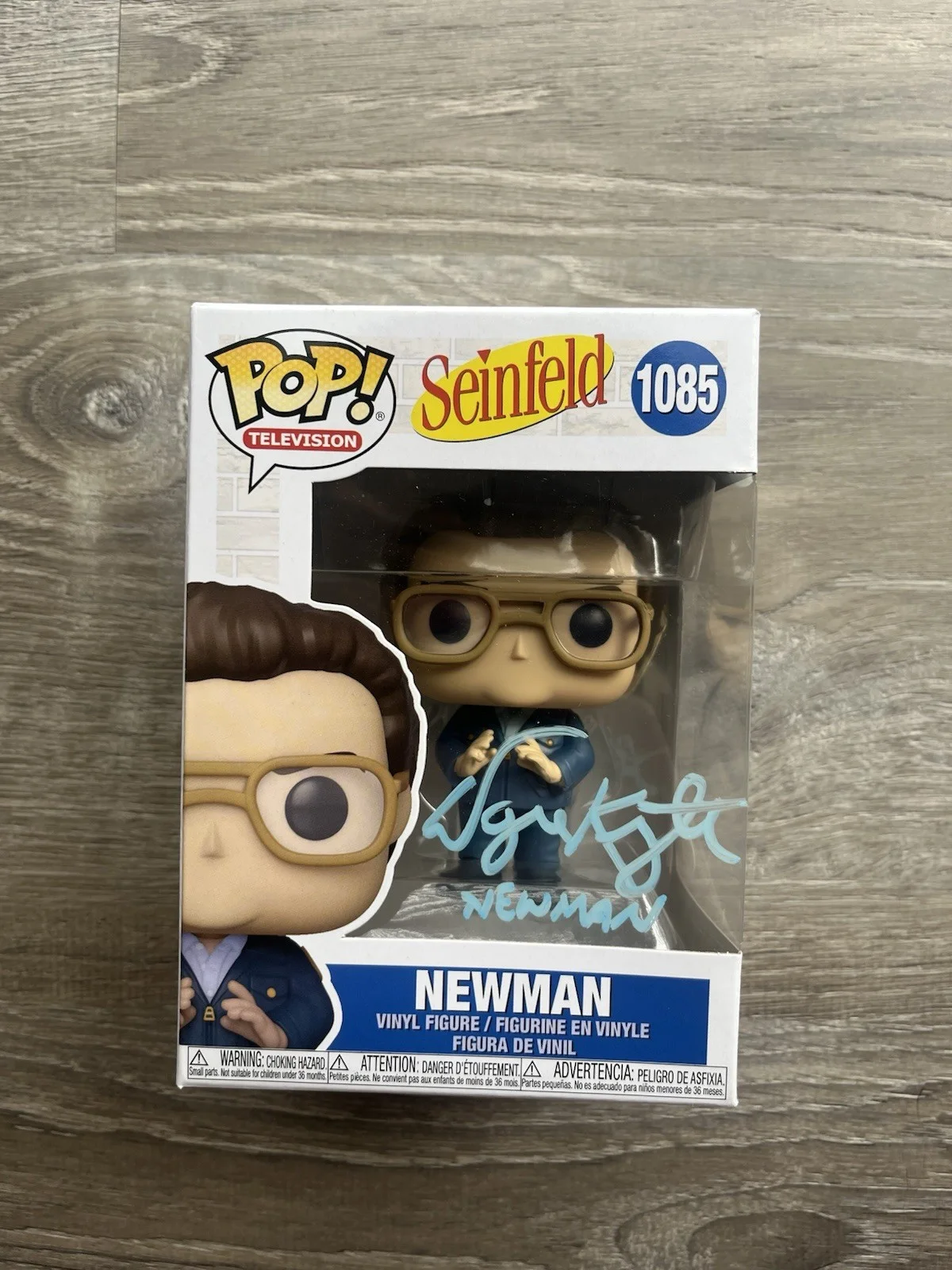 Wayne Knight — Wayne Knight Signed Newman Funko Pop JSA COA Seinfeld #1085, image 2