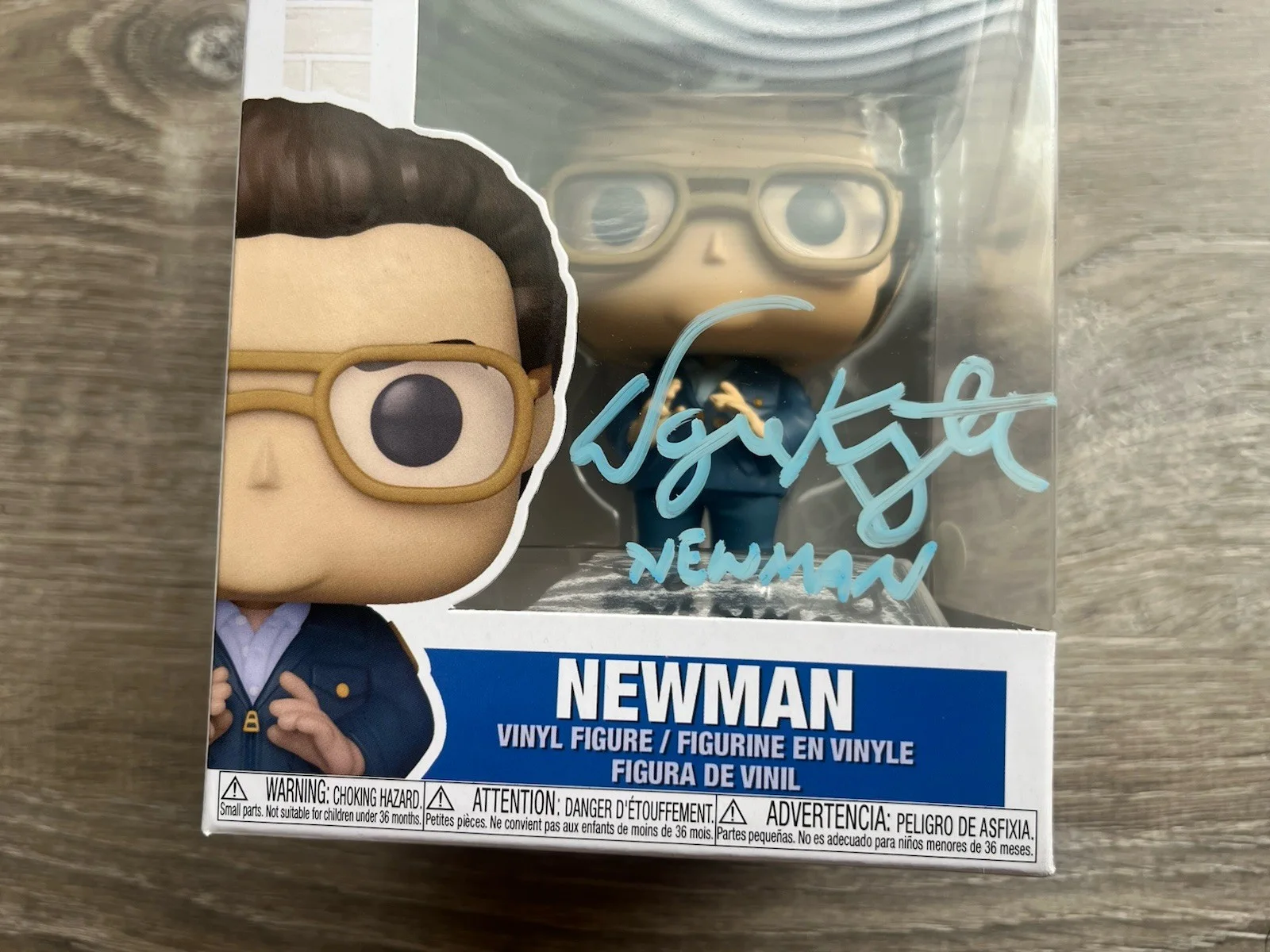 Wayne Knight — Wayne Knight Signed Newman Funko Pop JSA COA Seinfeld #1085, image 3