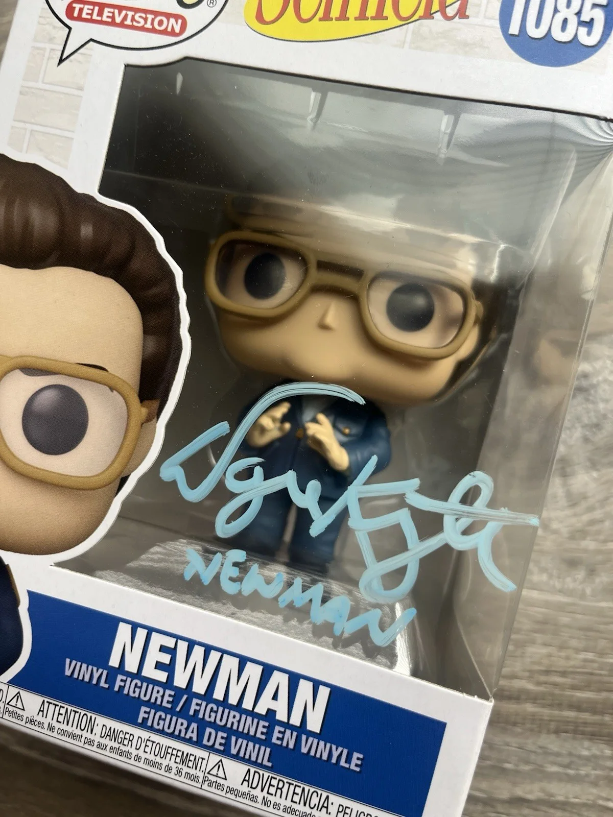 Wayne Knight — Wayne Knight Signed Newman Funko Pop JSA COA Seinfeld #1085, image 4