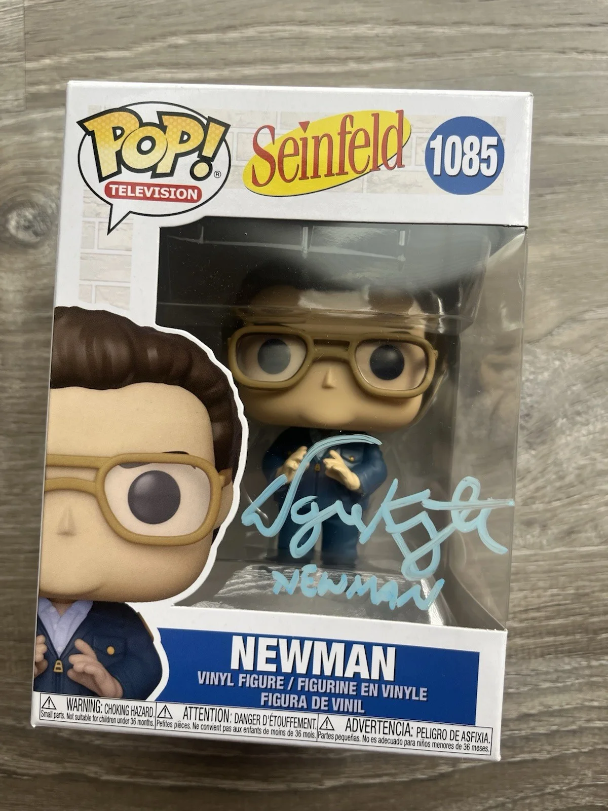 Wayne Knight — Wayne Knight Signed Newman Funko Pop JSA COA Seinfeld #1085, image 5