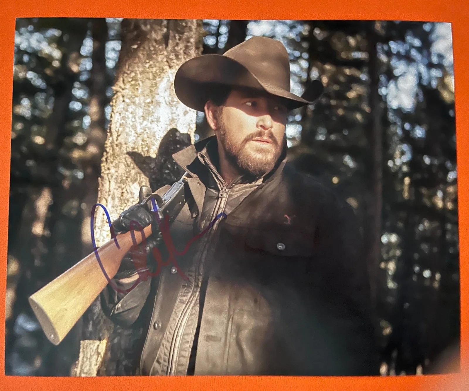 Cole Hauser — COLE HAUSER Signed•8 x 10•Rip Wheeler• YELLOWSTONE•Todd Mueller Autographs COA, изображение 2