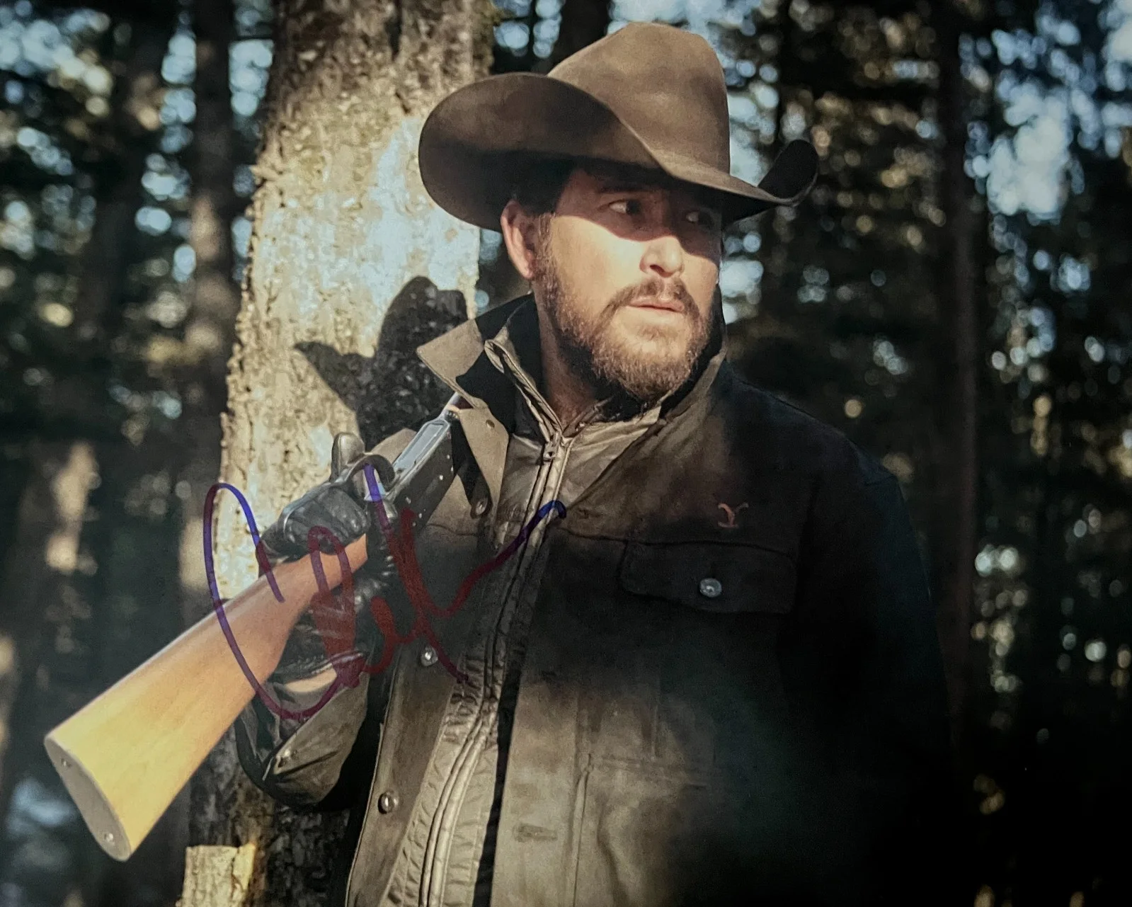 Cole Hauser — COLE HAUSER Signed•8 x 10•Rip Wheeler• YELLOWSTONE•Todd Mueller Autographs COA, изображение 3