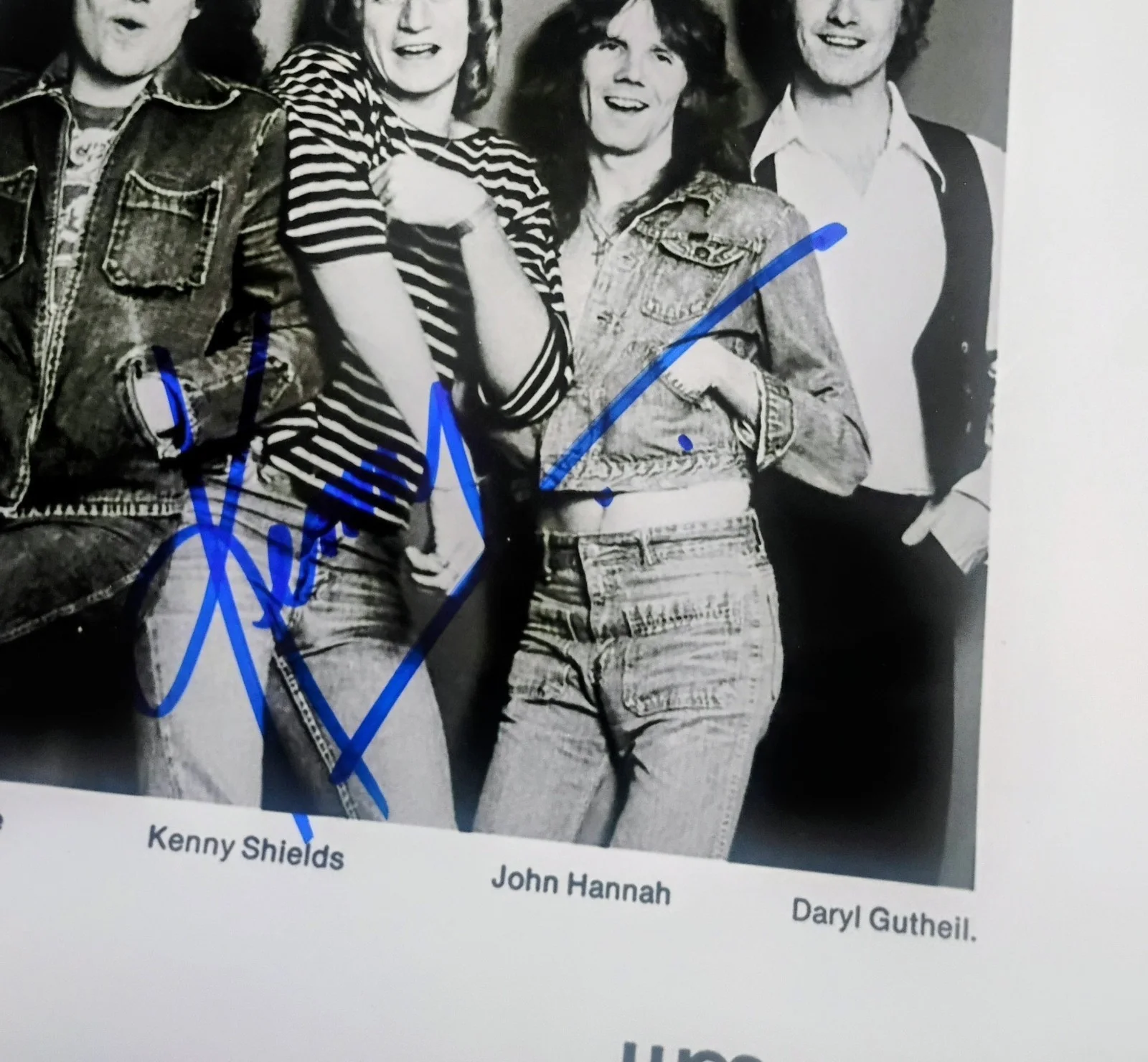 Kenny Shields Hand Signed Autograph 8x10 Photo COA Streetheart, изображение 3