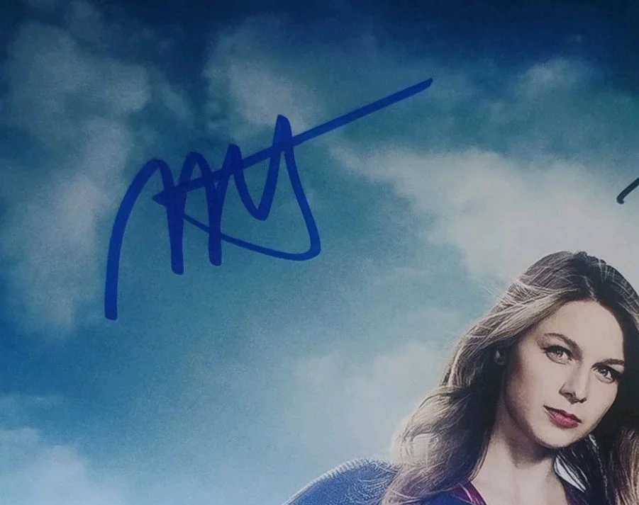 Melissa Benoist & Tyler Hoechlin Hand Signed 11x14 Photo COA - NO US TARIFF, изображение 4