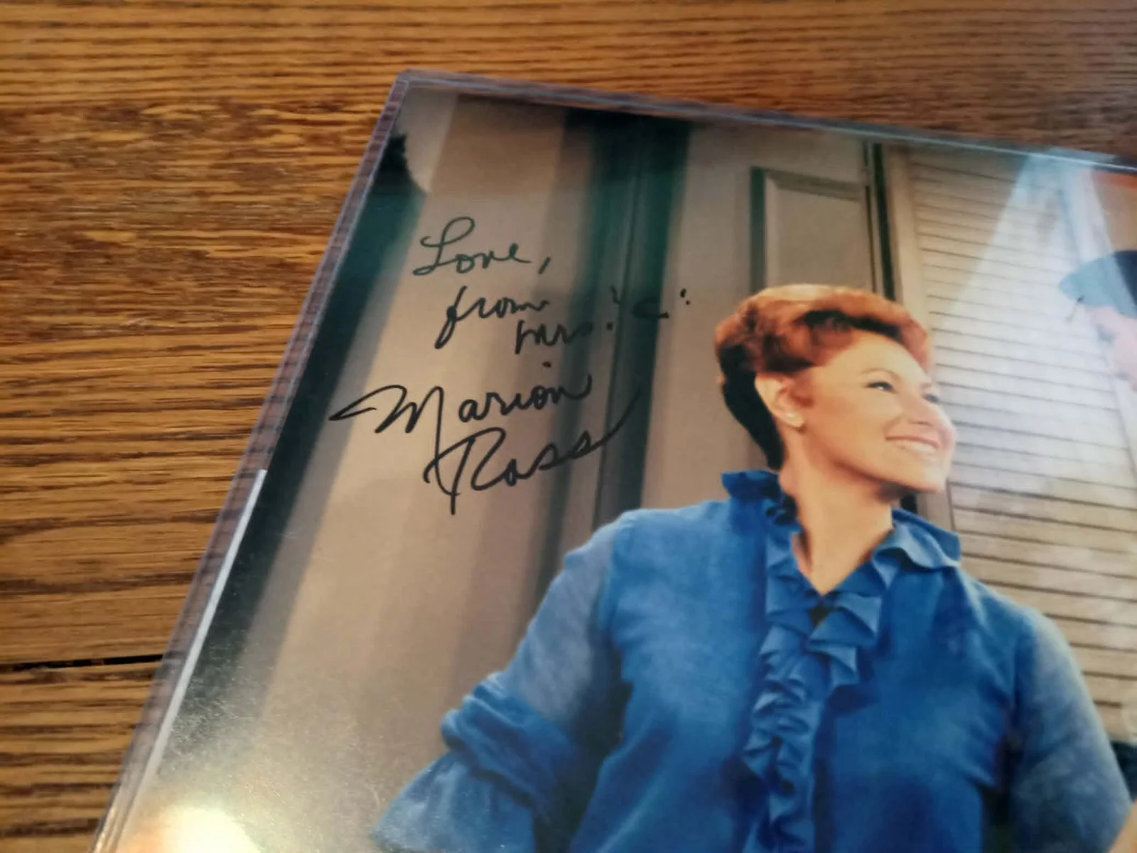 Marion Ross — MARION ROSS signed 8x10 photo PSA/DNA Autographed "Love From Mrs. C" PSA#AA98448, image 2