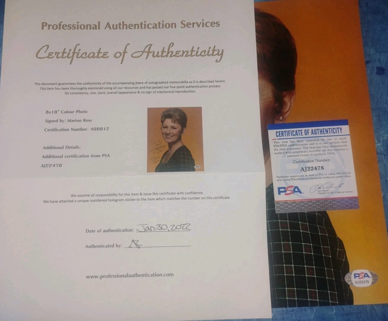 Marion Ross Hand Signed Autograph 8x10 Photo PSA COA Happy Days NO US TARIFFS, изображение 4
