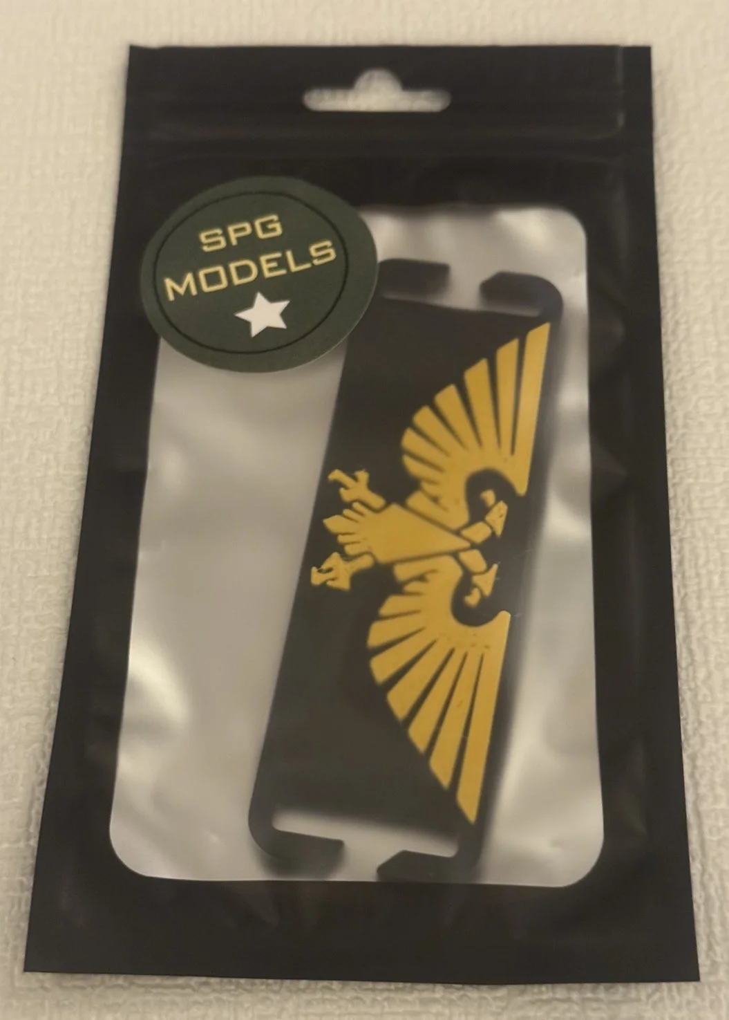 War Gaming Inspired - Aquila Bag Molles - New - 3D printed - Black & Gold, image 4