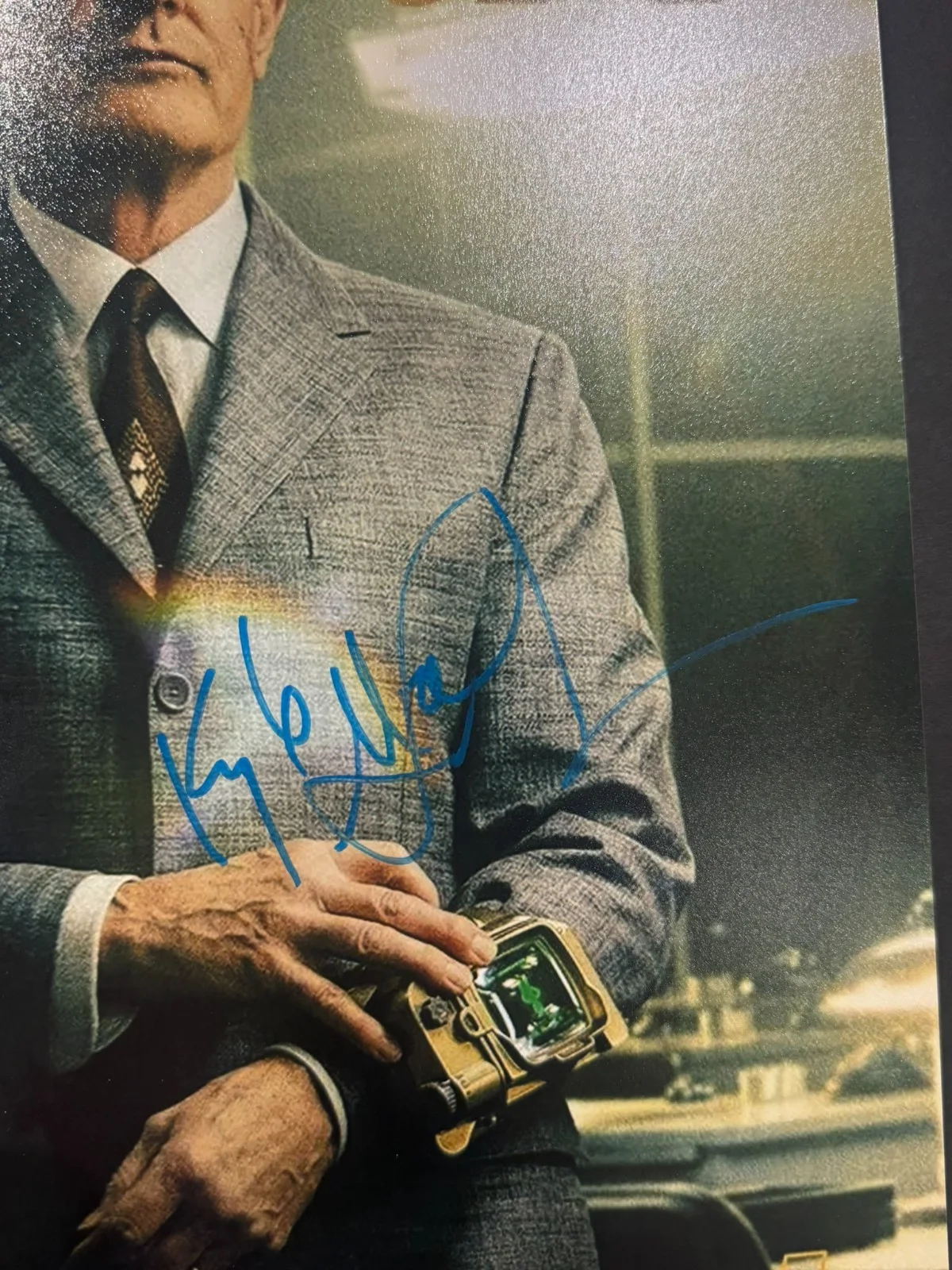 KYLE MACLACHLAN SIGNED 11X17 FALLOUT PHOTO AUTO BECKETT BAS COA, image 2