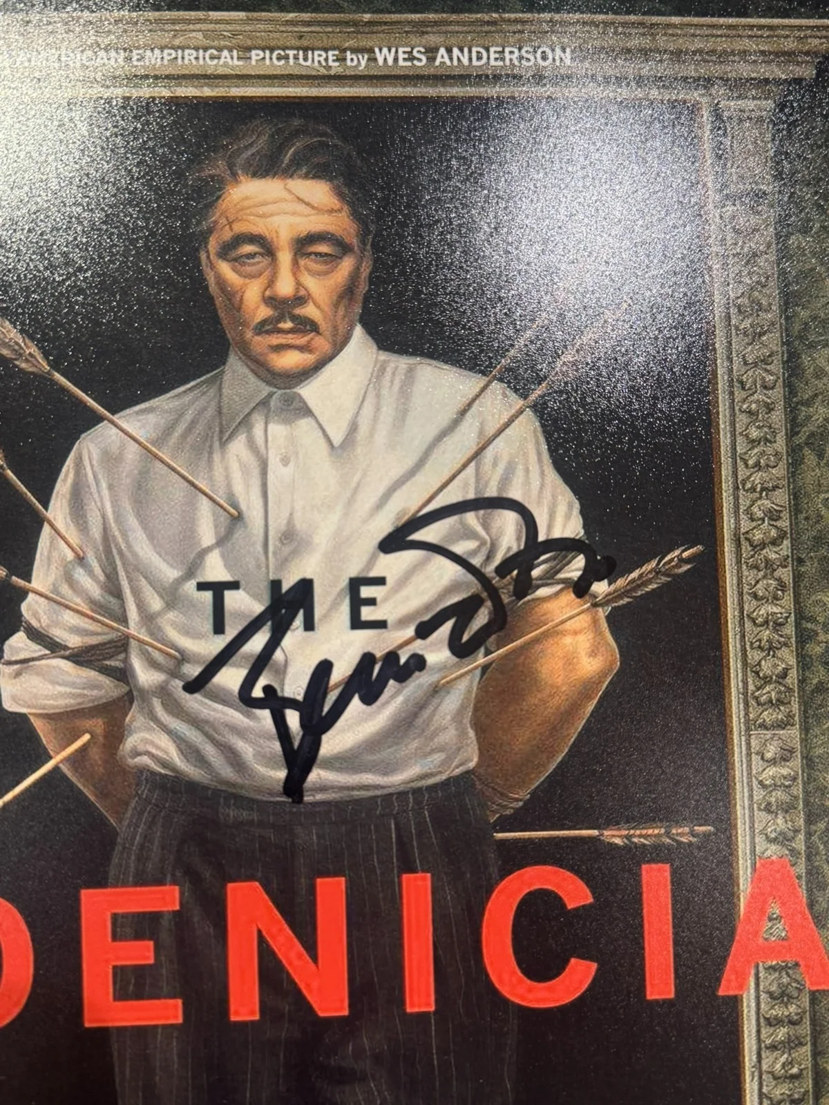 BENICIO DEL TORO SIGNED 11X17 PHOTO AUTO BECKETT BAS COA, изображение 2