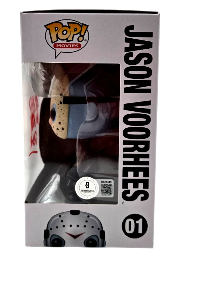 Kane Hodder — Kane Hodder Signed Funko Jason Friday the 13th Autograph Horror Beckett COA 37, изображение 2