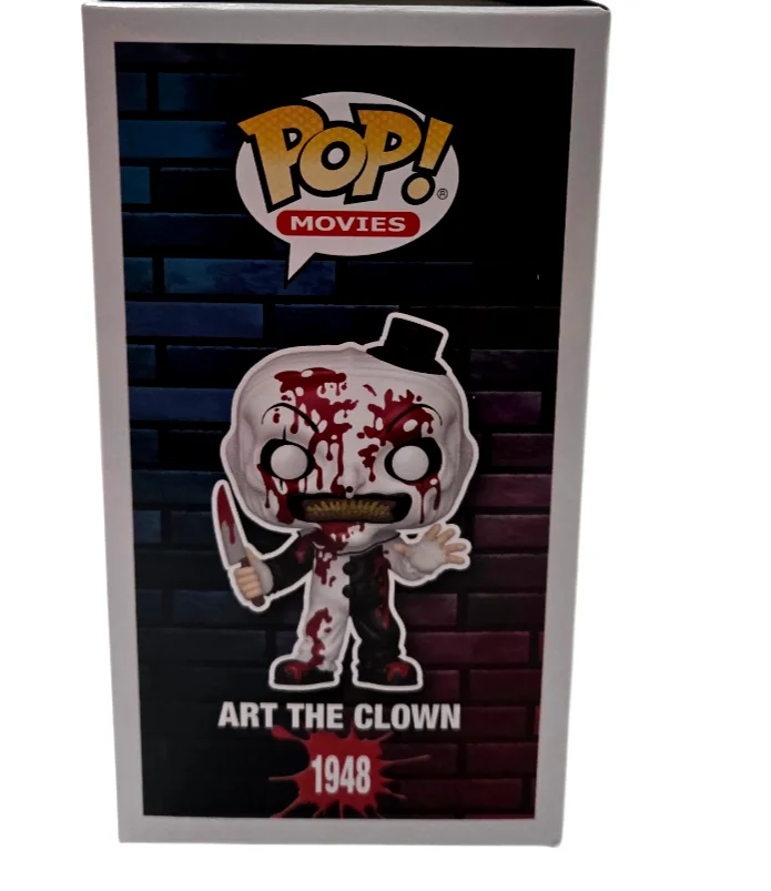 David Howard Thornton — David Howard Thornton Signed Funko Pop CHASE Terrifier Art Clown Beckett COA 19, изображение 4
