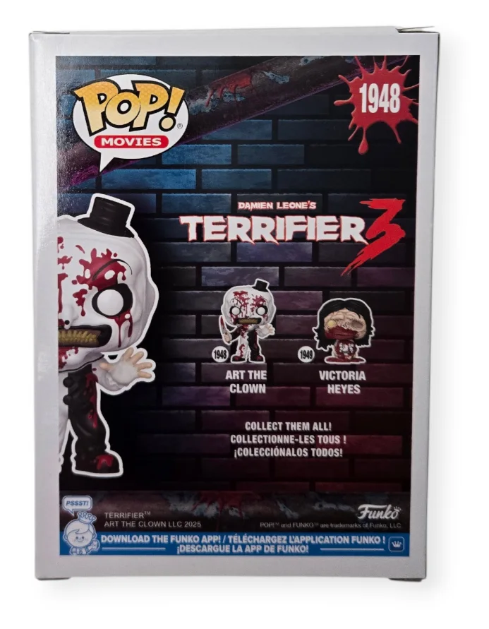 David Howard Thornton — David Howard Thornton Signed Funko Pop CHASE Terrifier Art Clown Beckett COA 19, изображение 5