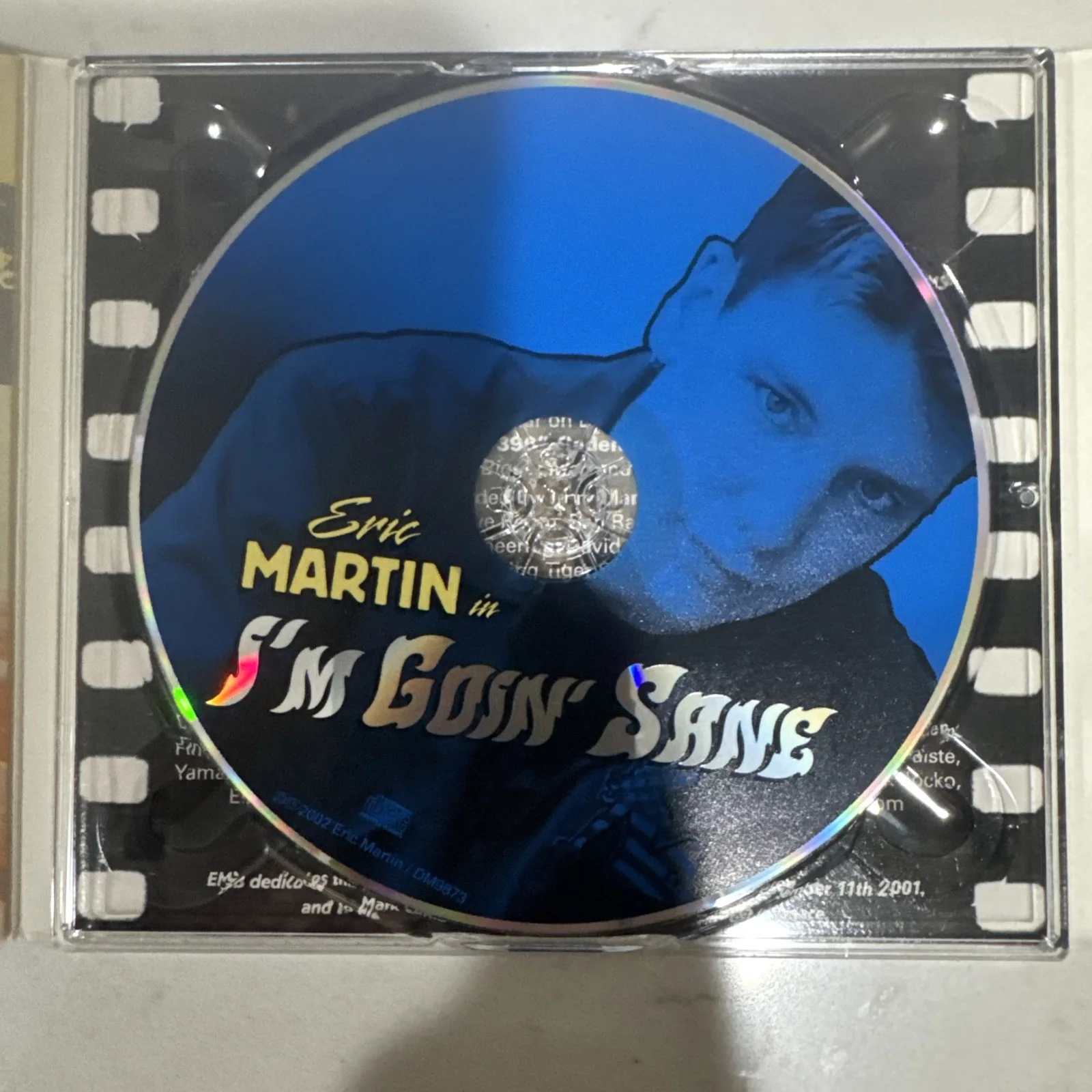 Eric Martin I'm Goin' Sane Signed Cd (Mr Big), image 5