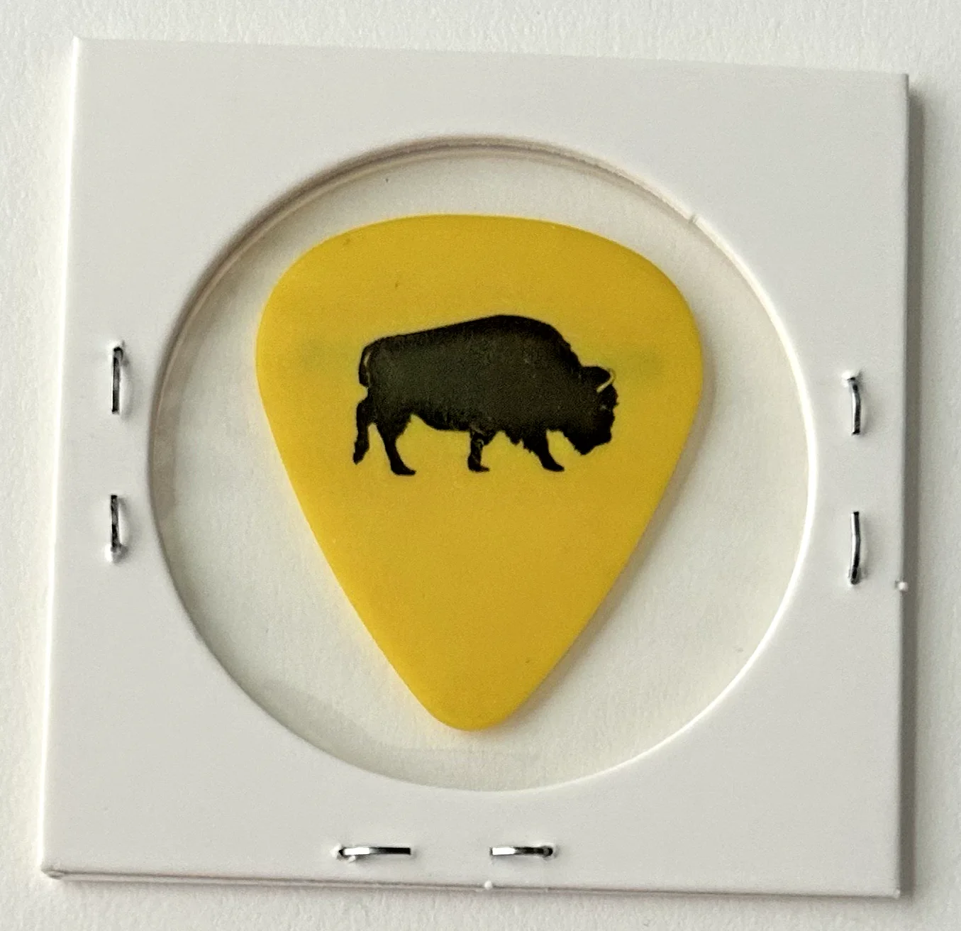 OneRepublic - Zach Filkins Tour Guitar Pick - 2013 - Bison/Buffalo - Yellow, изображение 2
