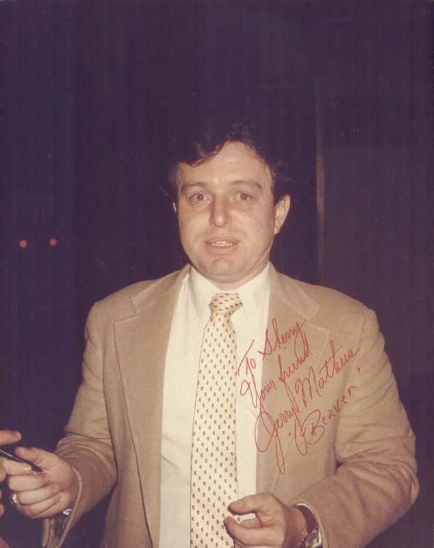 Jerry Mathers — JERRY "THE BEAVER" MATHERS - AUTOGRAPHED INSCRIBED PHOTOGRAPH