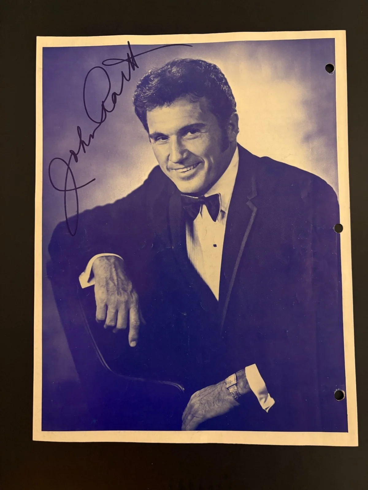 John Raitt — * Vintage 1969 "CAMELOT" Program SIGNED by JOHN RAITT with Linda Bennett, image 3