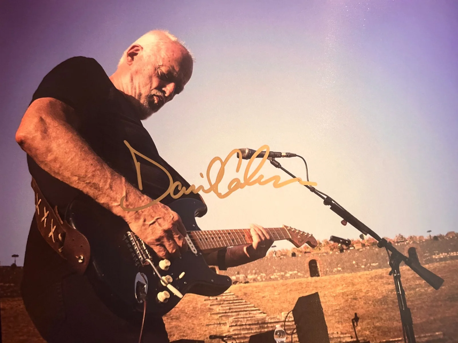 David Gilmour (PINK FLOYD) Signed 8x10" Authentic Autograph GENUINE w/COA, image 5
