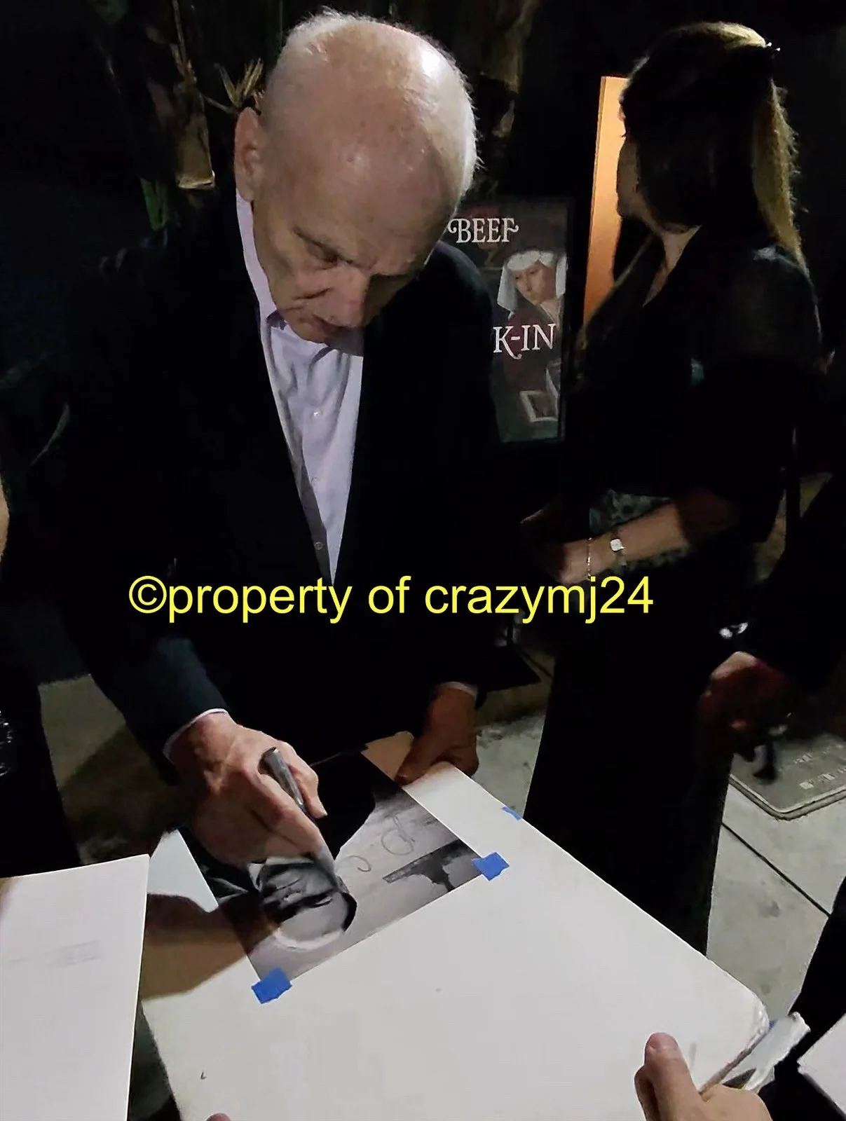 David Chase Signed The Sopranos 8x10 Poster Autograph Exact Proof SWAU COA, изображение 2