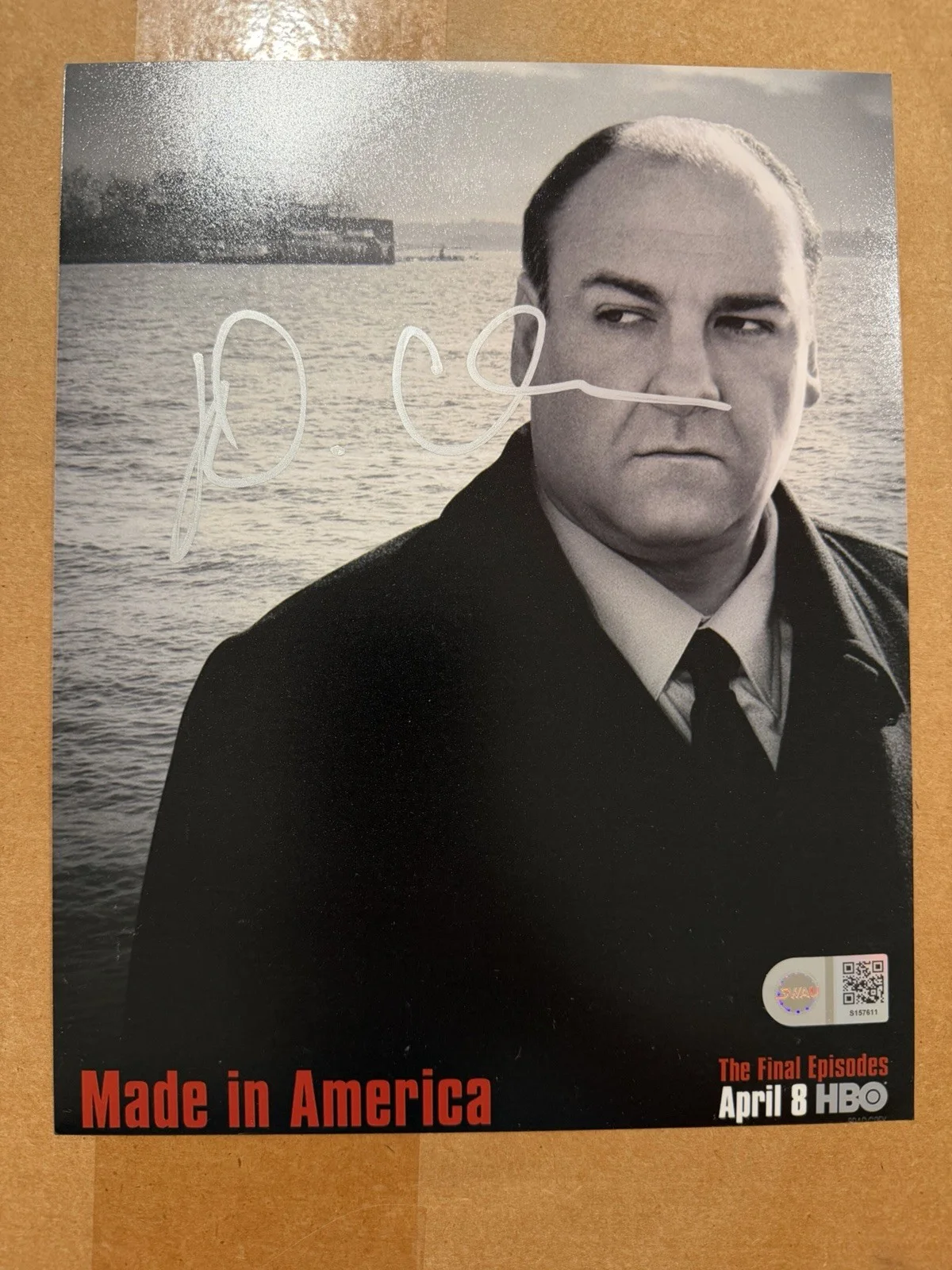 David Chase Signed The Sopranos 8x10 Poster Autograph Exact Proof SWAU COA, изображение 4