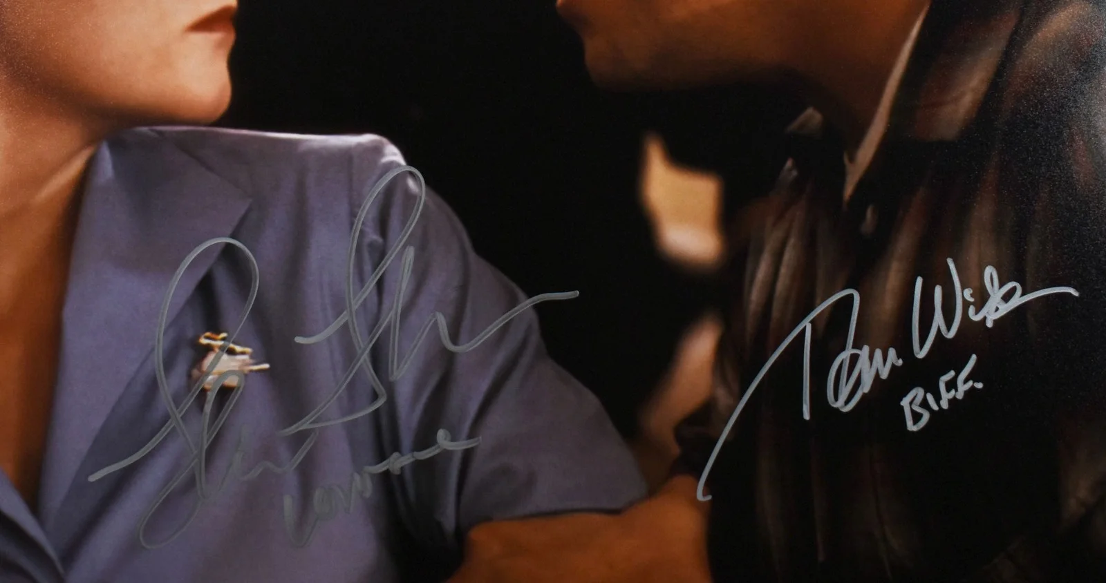 Thomas Wilson Lea Thompson — Thomas Wilson Lea Thompson Signed Back to the Future 16x20 Photo- Beckett W Holo, image 2