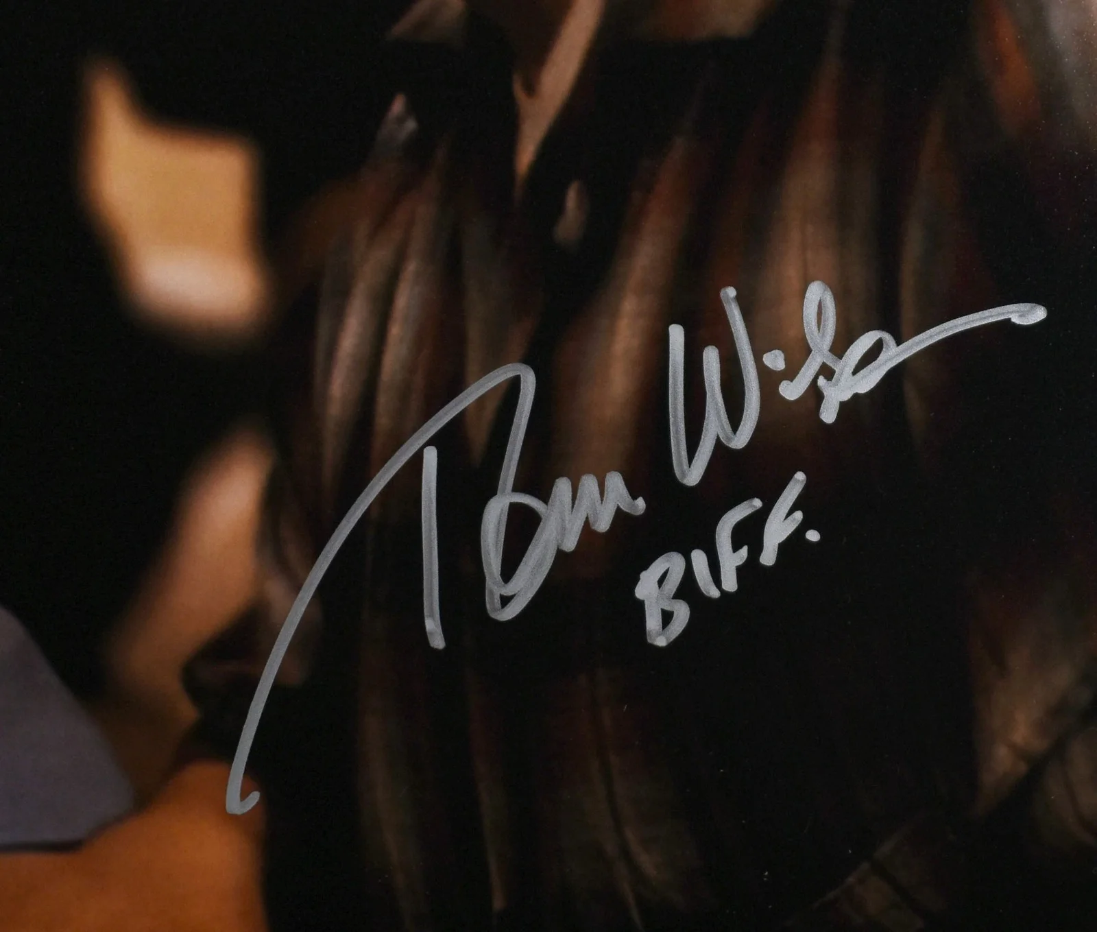 Thomas Wilson Lea Thompson — Thomas Wilson Lea Thompson Signed Back to the Future 16x20 Photo- Beckett W Holo, изображение 2