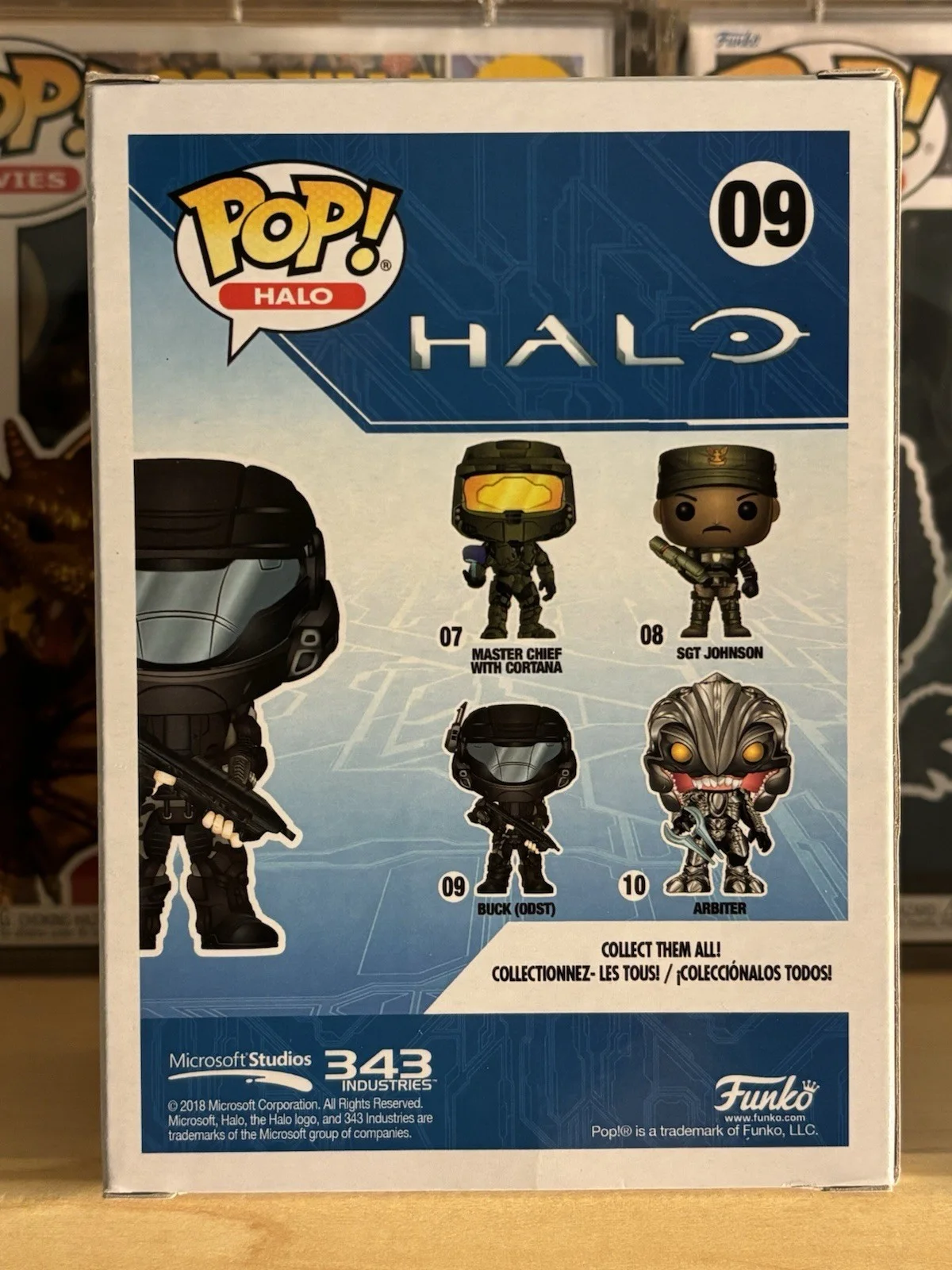 Nathan Fillion — Nathan Fillion Signed Autograph Halo Buck Funko Pop #09 Beckett COA, изображение 4