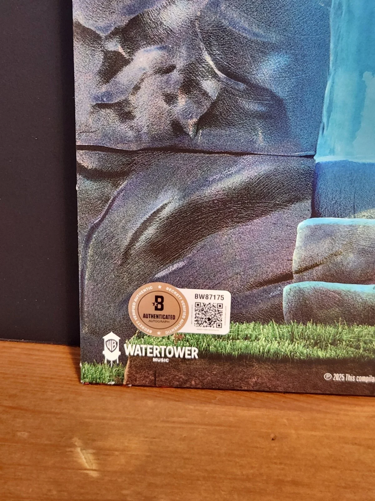jack black — Jack Black Signed Minecraft Movie Vinyl Soundtrack Steves Lava Chicken BAS COA, изображение 3