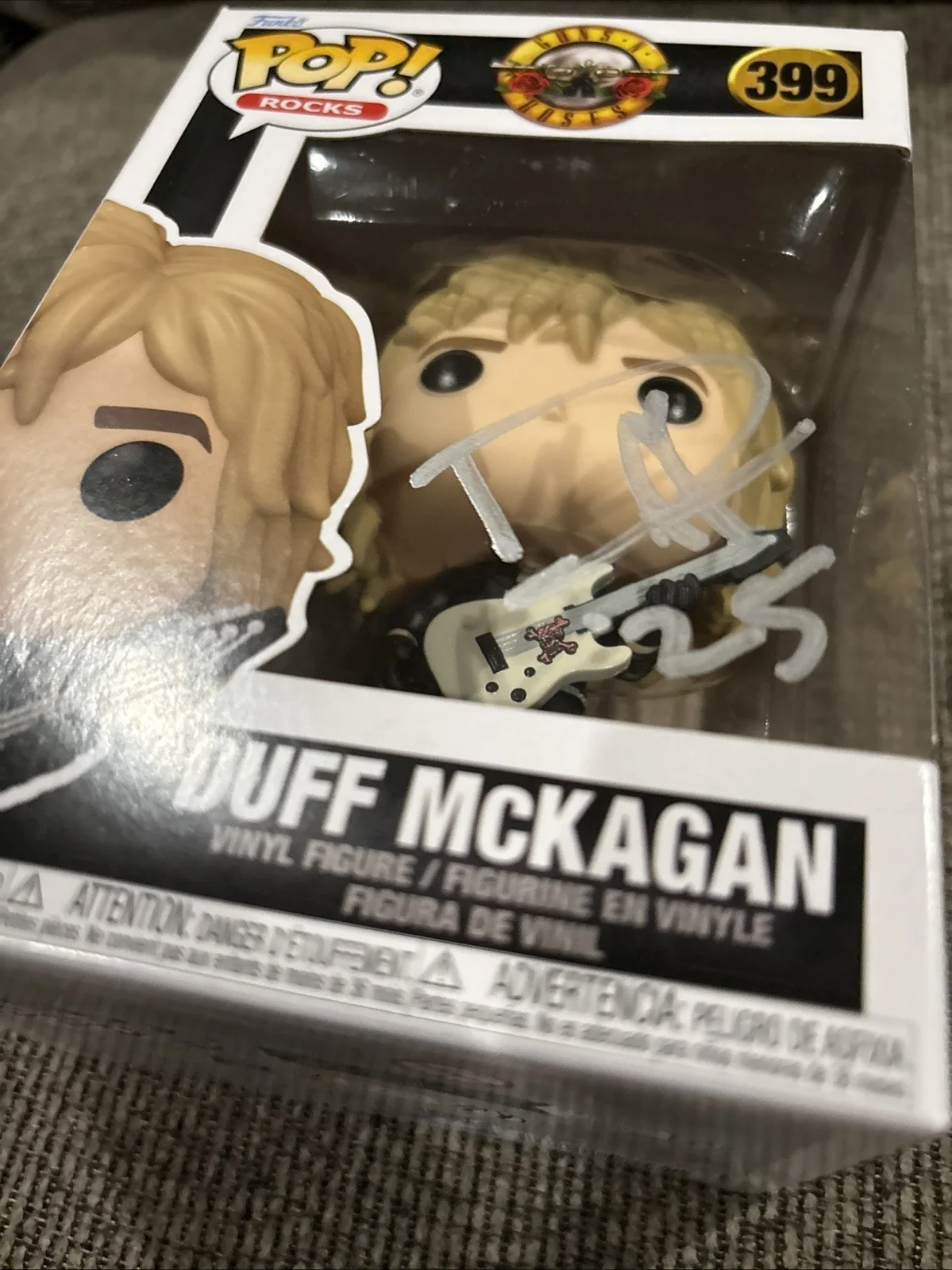 Duff McKagan Signed Funko Pop Guns N’ Roses #399 Autographed Limited Ed 2025, image 4