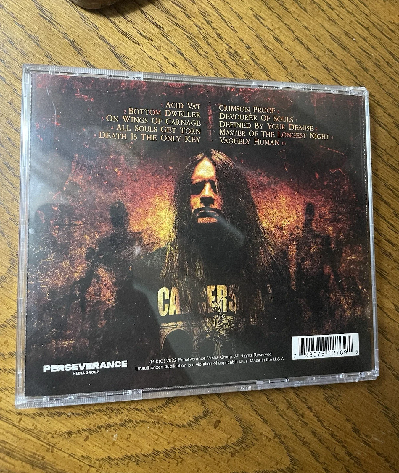 Corpsegrinder Autographed Signed CD Album with Booklet, image 2