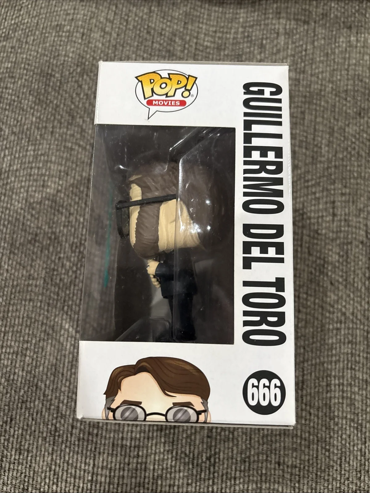 GUILLERMO DEL TORO — GUILLERMO DEL TORO SIGNED AUTOGRAPH DIRECTOR #666 FUNKO POP Figure, изображение 4