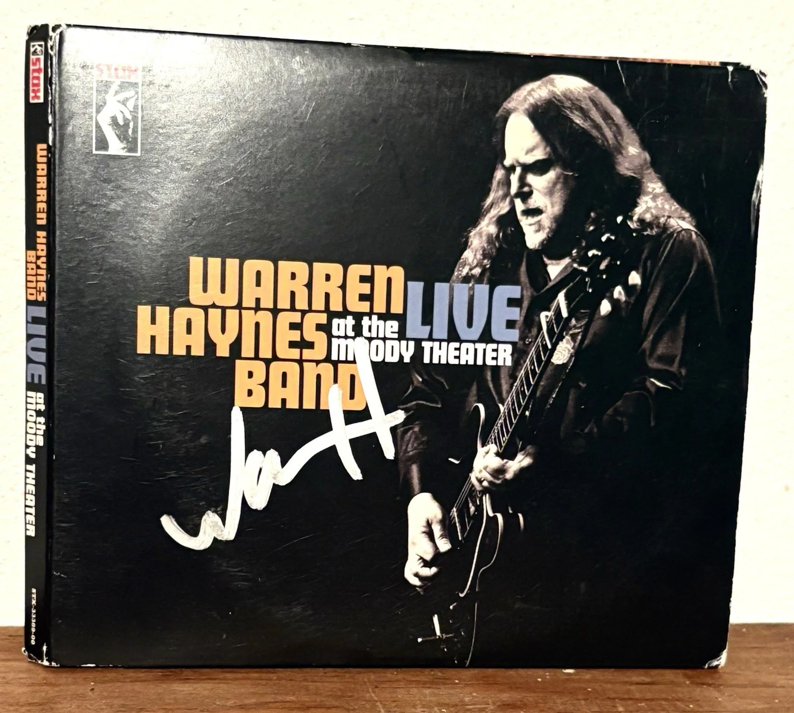 Warren Haynes SIGNED CD JSA COA Live At The Moody Theater, изображение 2