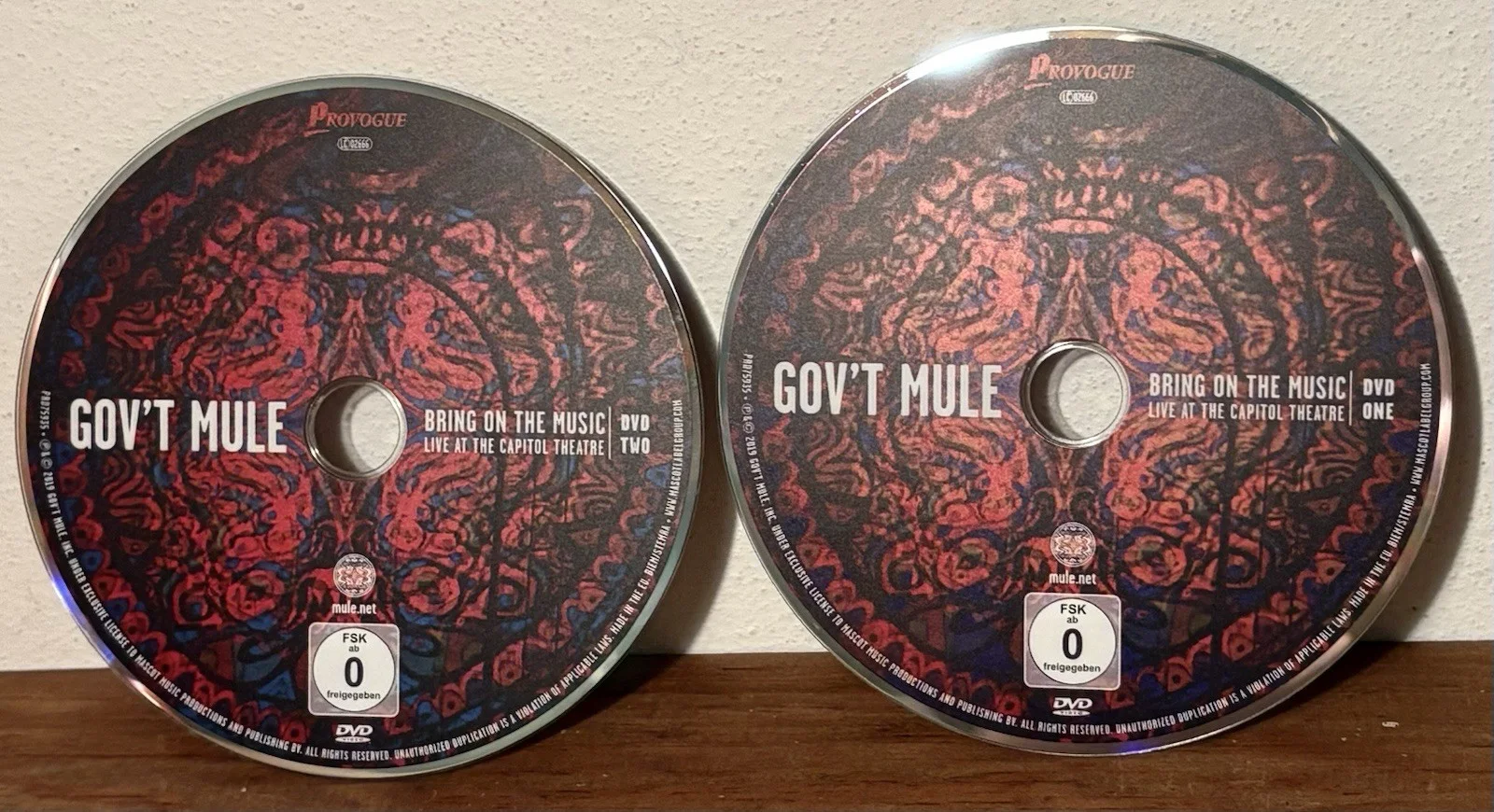 GOV’T MULE Warren Haynes SIGNED CD JSA COA Live At Capitol Theatre, изображение 3