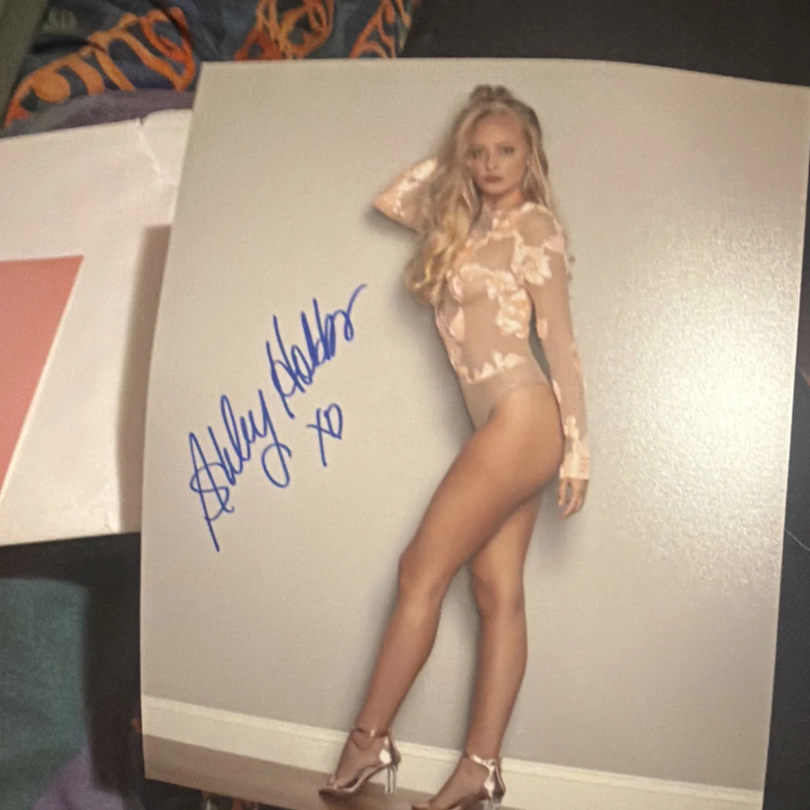 Ashley Hobbs Autographed, image 3