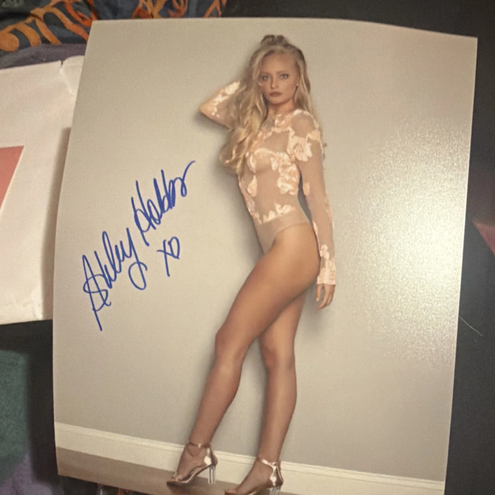 Ashley Hobbs Autographed, image 4