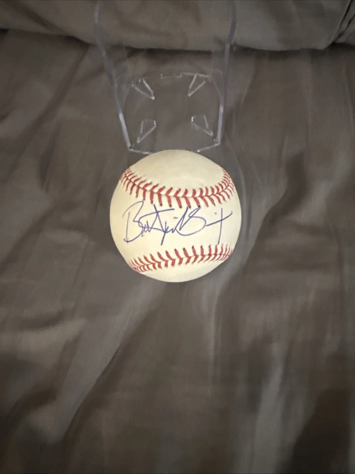 Bret Michaels “POISON” Music Authentic Autographed Signed Baseball ROMLB Base, image 3