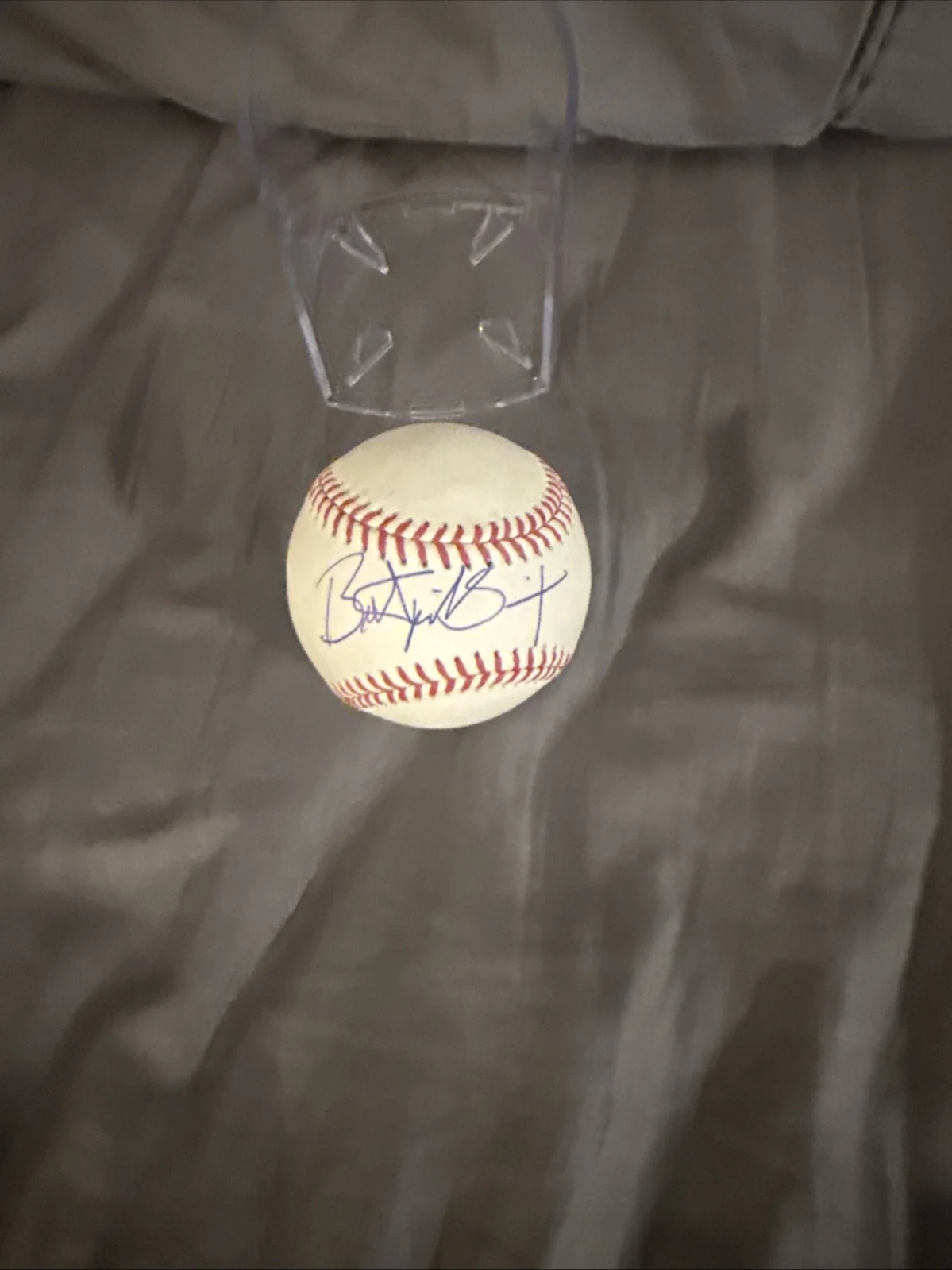 Bret Michaels “POISON” Music Authentic Autographed Signed Baseball ROMLB Base, image 4