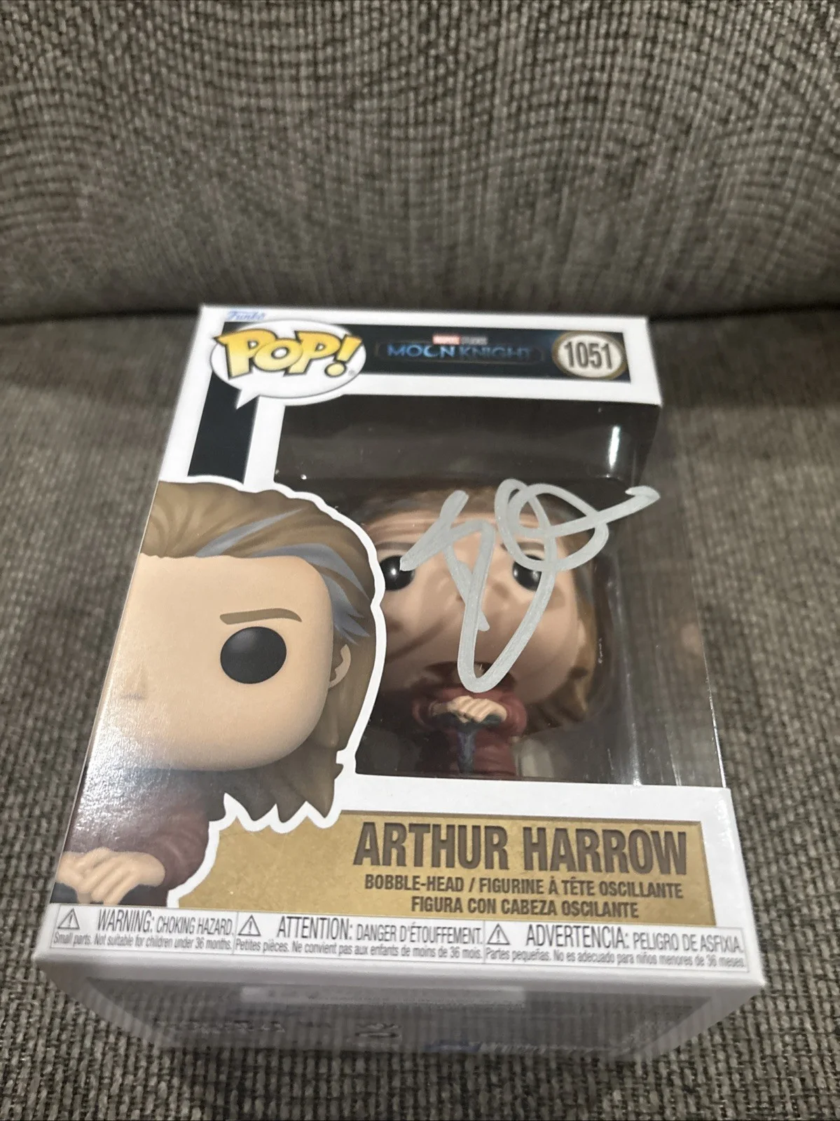 Ethan Hawke — Ethan Hawke Autograph Signed Arthur Harrow Funko POP #736 Moon Knight Marvel JSA, изображение 2