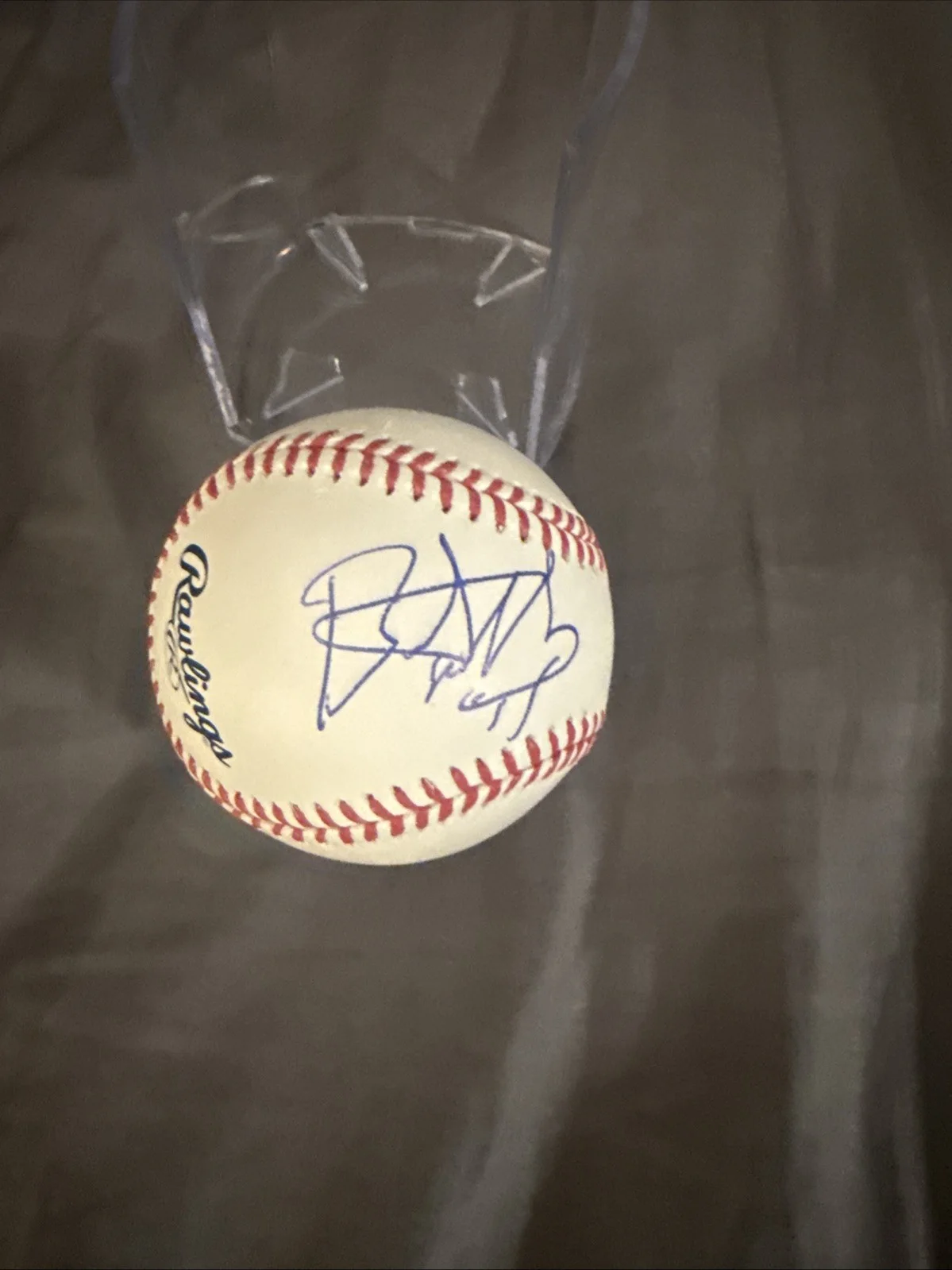 Bret Michaels “POISON” Music Authentic Autographed Signed Baseball ROMLB Base, image 2