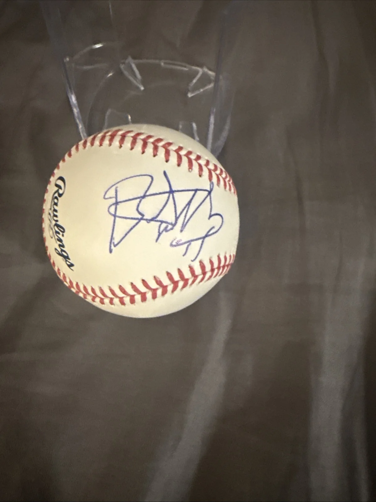 Bret Michaels “POISON” Music Authentic Autographed Signed Baseball ROMLB Base, image 3