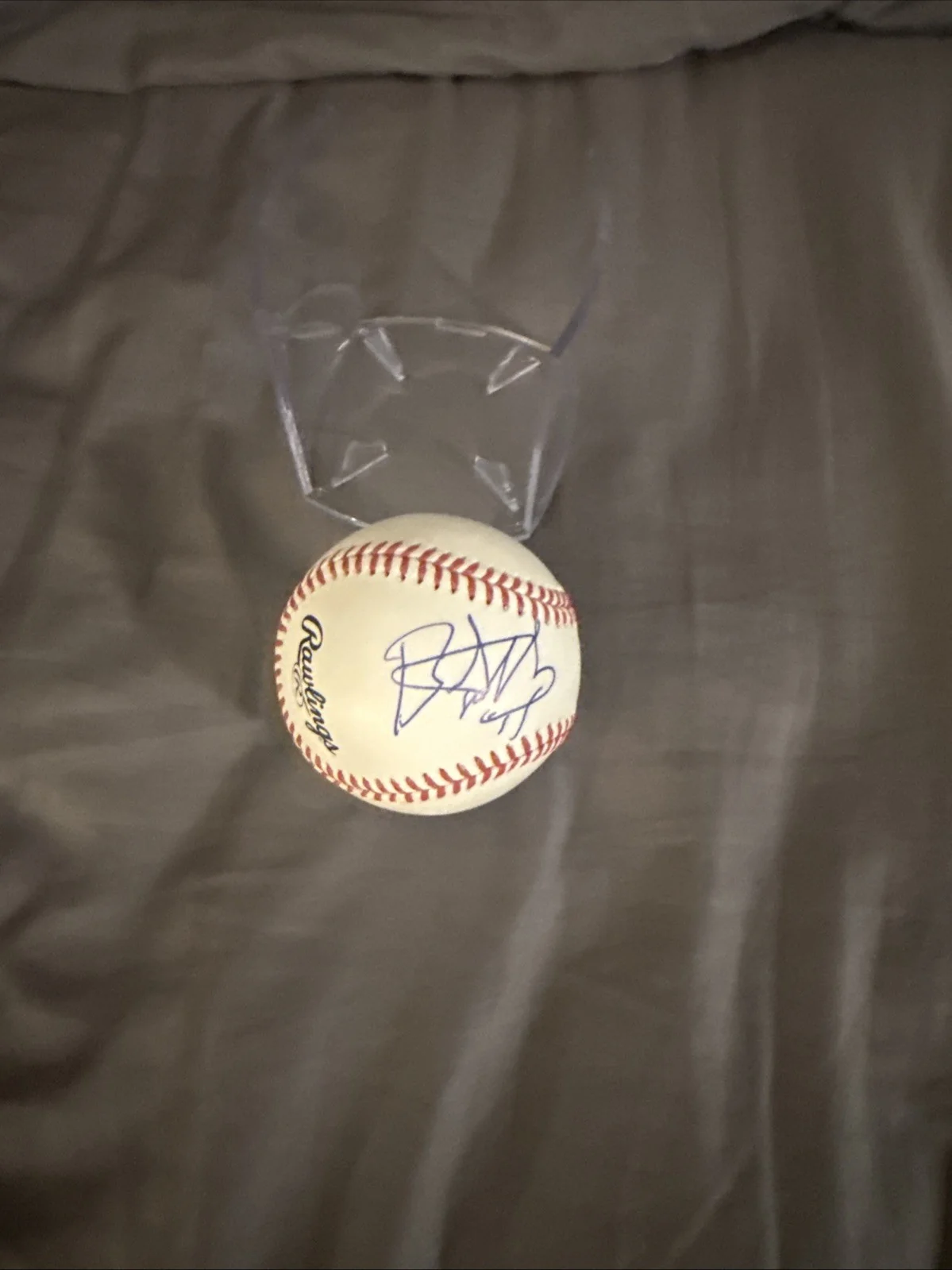 Bret Michaels “POISON” Music Authentic Autographed Signed Baseball ROMLB Base, image 4