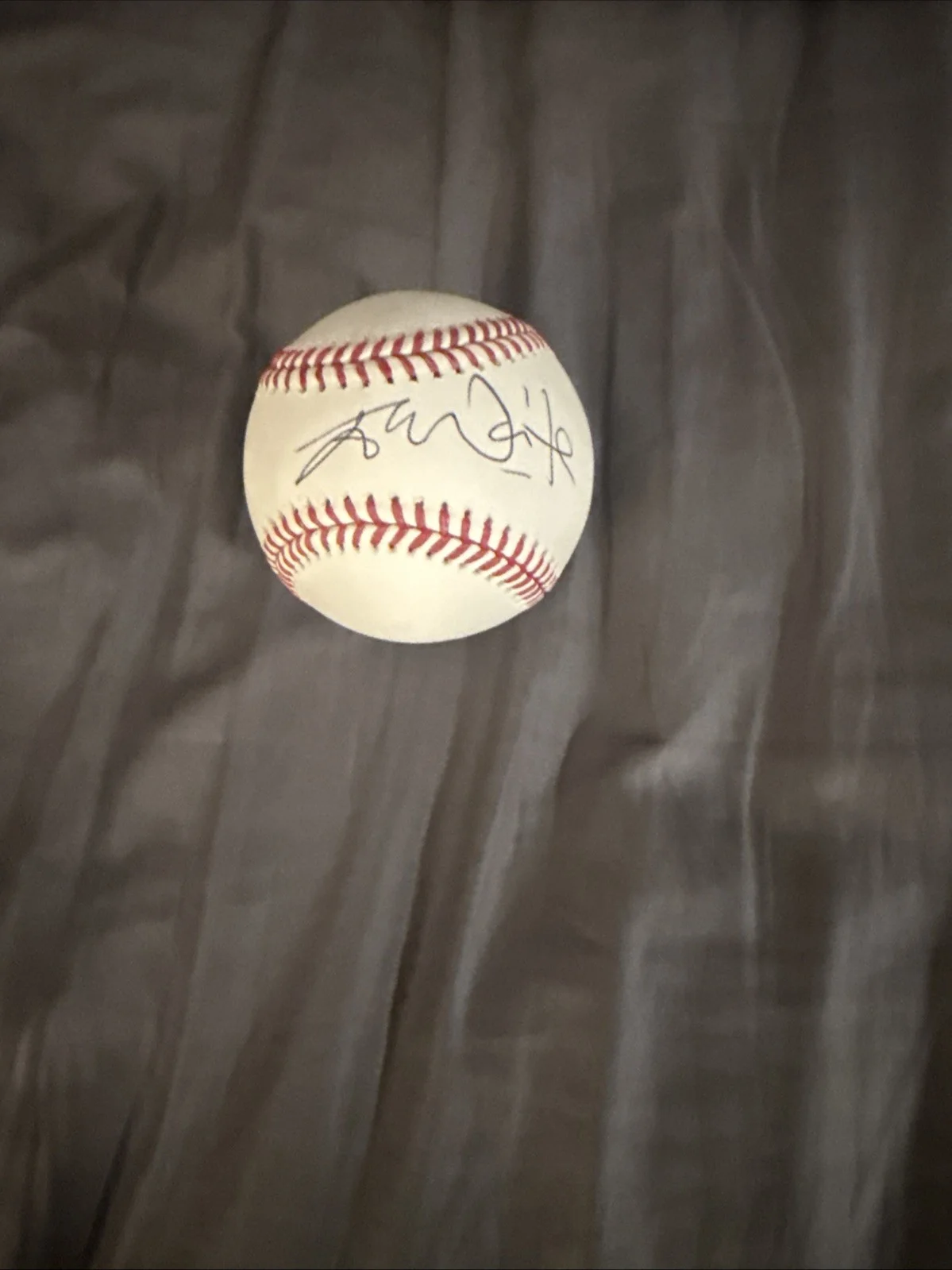 John Waite The Baby’s Bad English, Missing You Signed Baseball ROMLB Autographed, image 3