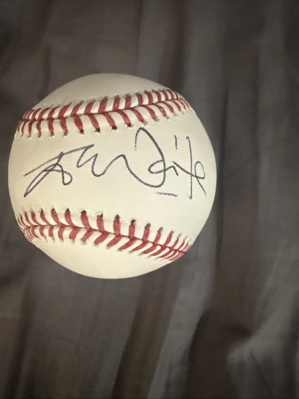 John Waite The Baby’s Bad English, Missing You Signed Baseball ROMLB Autographed, image 4