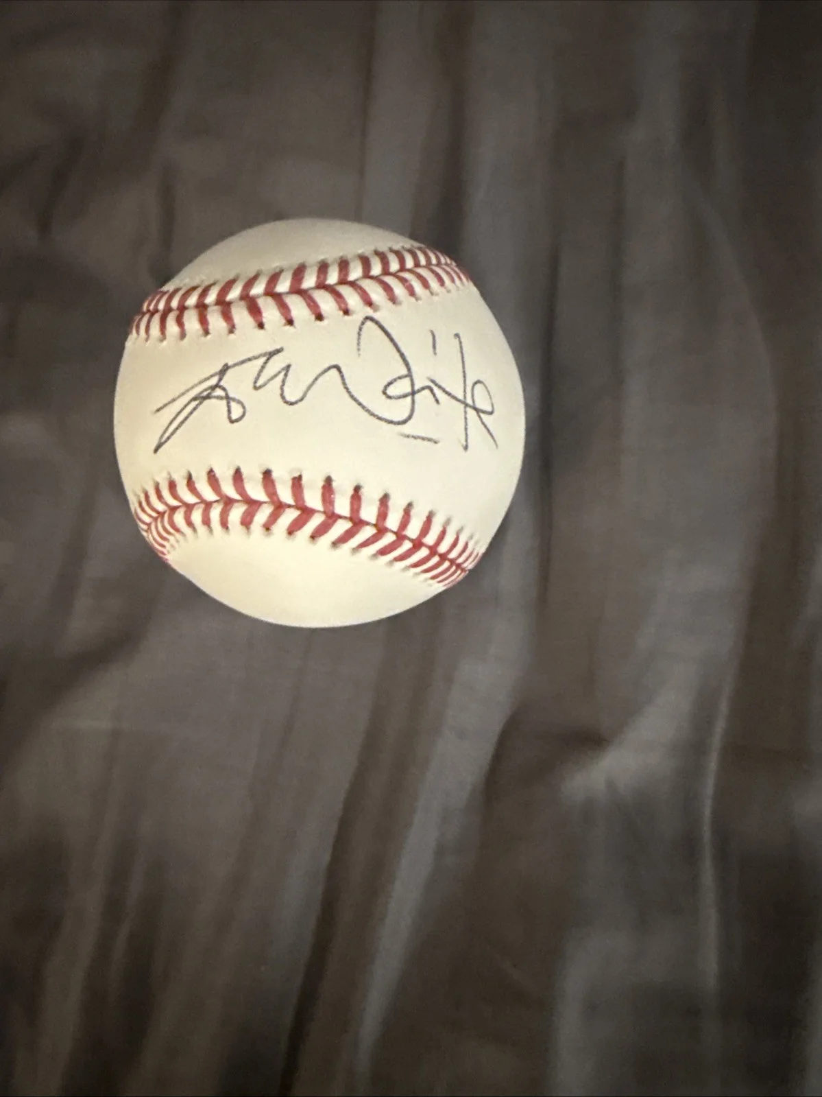 John Waite The Baby’s Bad English, Missing You Signed Baseball ROMLB Autographed, image 5